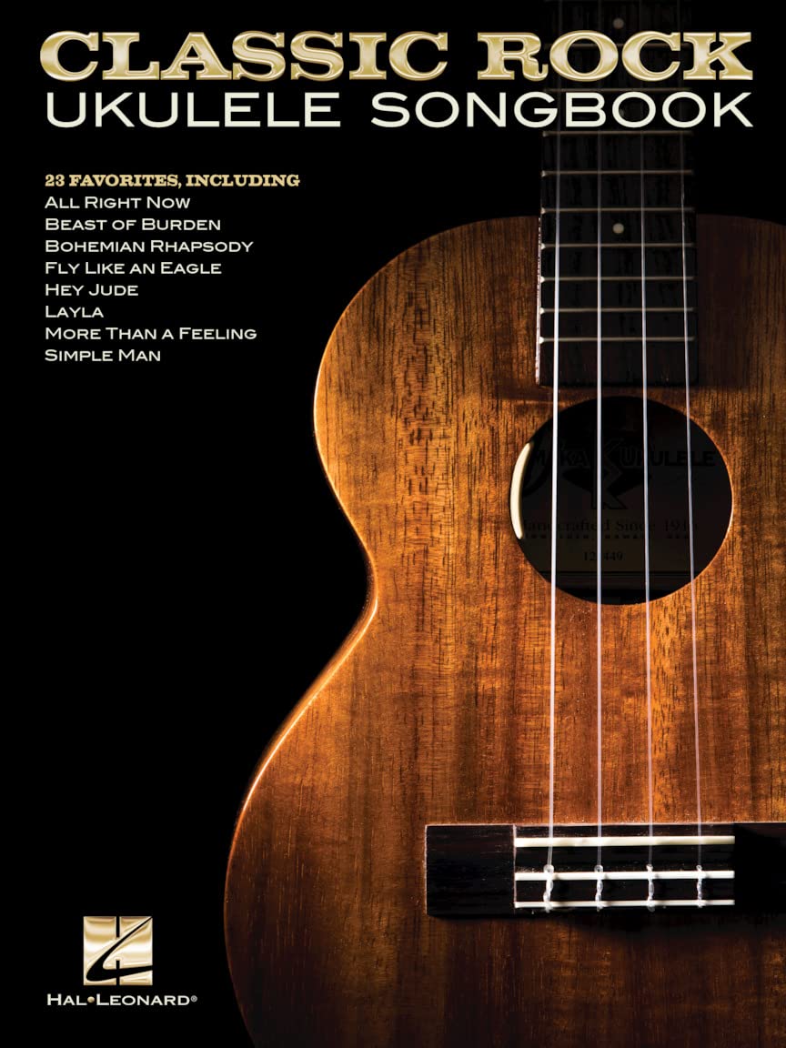 Classic Rock Ukulele Songbook: Noten, Sammelband für Ukulele Sheet Music