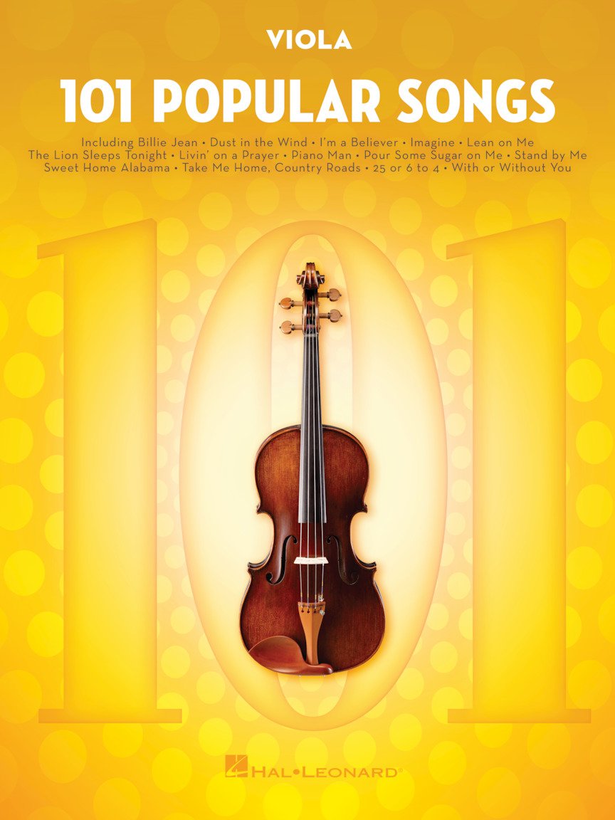 101 Popular Songs - Viola (Instrumental Folio): Noten, Sammelband für Viola Social Sciences