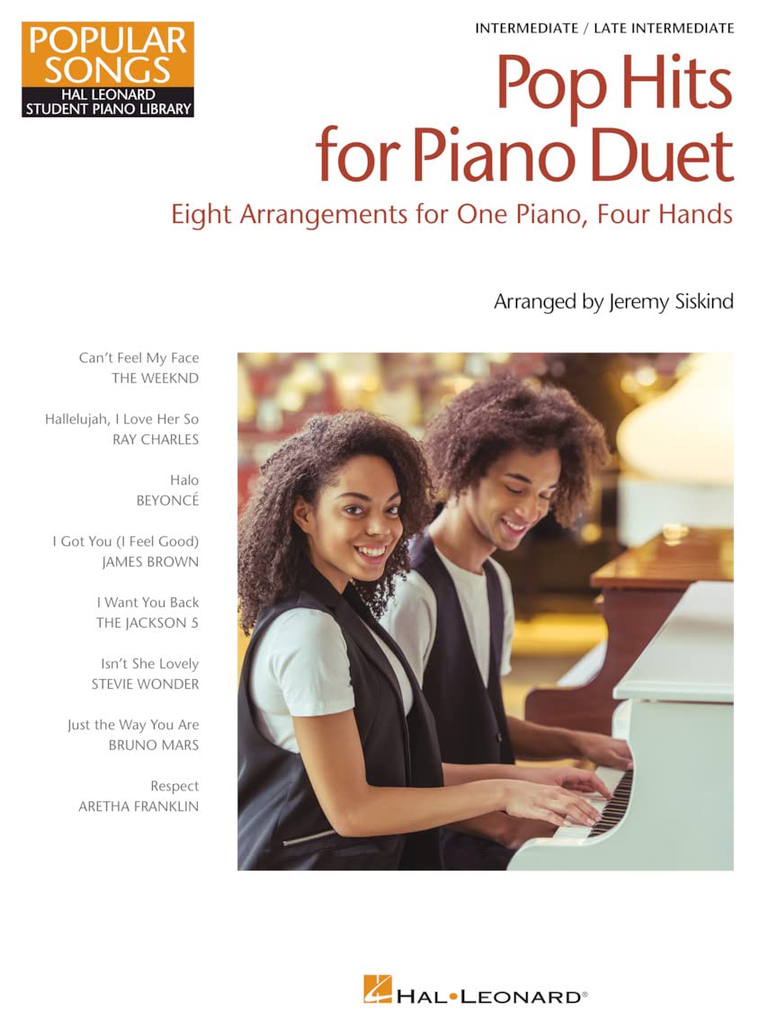 Hlspl Pop Hits (Siskind) Pop Hits -For Piano Duet 1 Piano 4 Hands- (Book): Noten, Sammelband für Klavier (Hal Leonard Student Piano Library: Popular Songs) Sheet Music