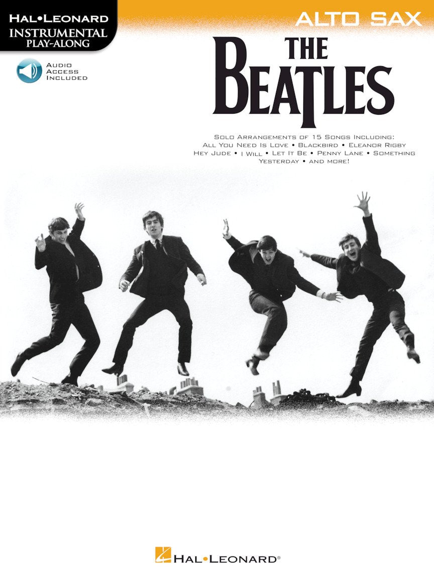 BEATLES - INSTRUMENTAL PLAY-AL (Hal-leonard Instrumental Play-along): Alto Sax Sheet Music
