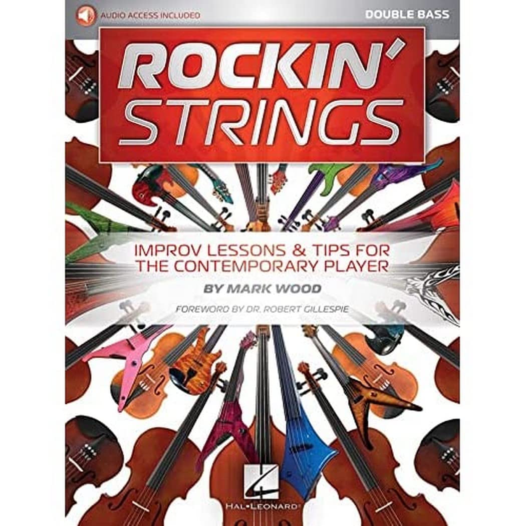 Rockin' Strings: Double Bass: Improv Lessons & Tips for the Contemporary Player Sheet Music
