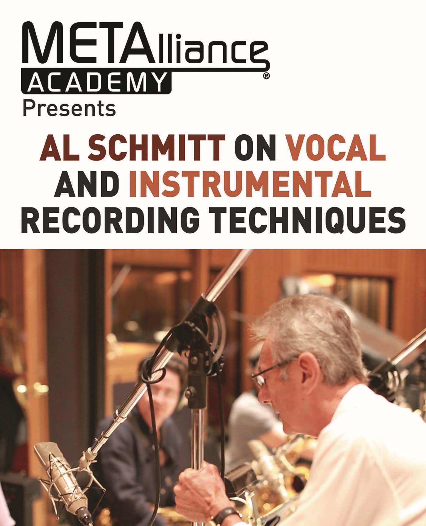 Product Image: Al Schmitt on Vocal and Instrumental Recording Techniques