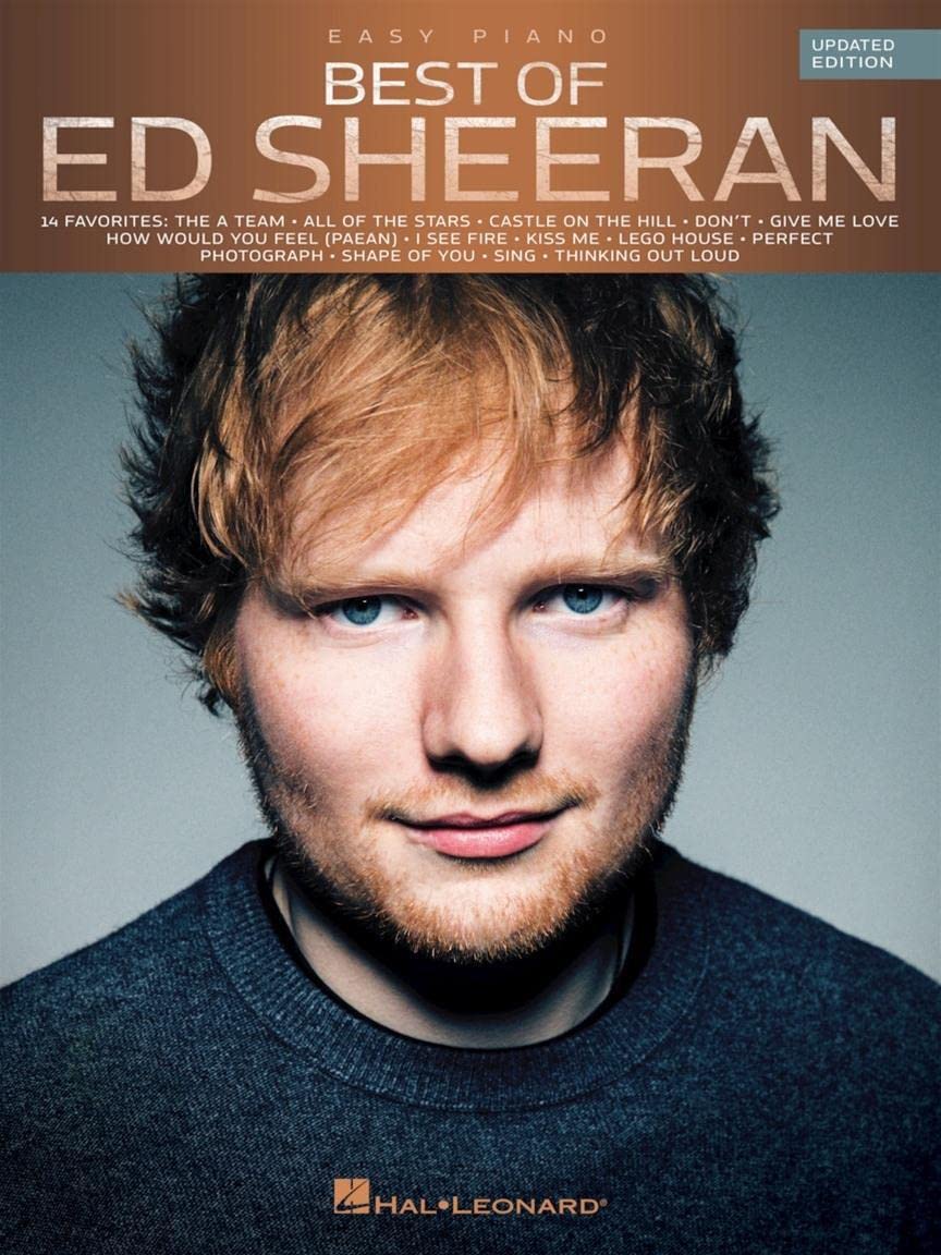 Best Of Ed Sheeran -Updated Edition- (Easy Piano Book): Songbook Sheet Music