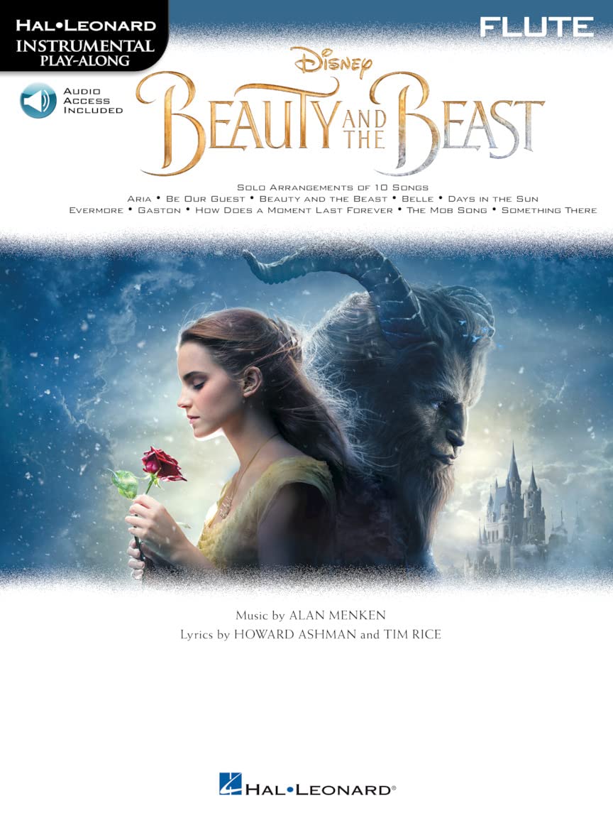 Beauty and the Beast Instrumental Play-Along - Flute Book/Online Audio book