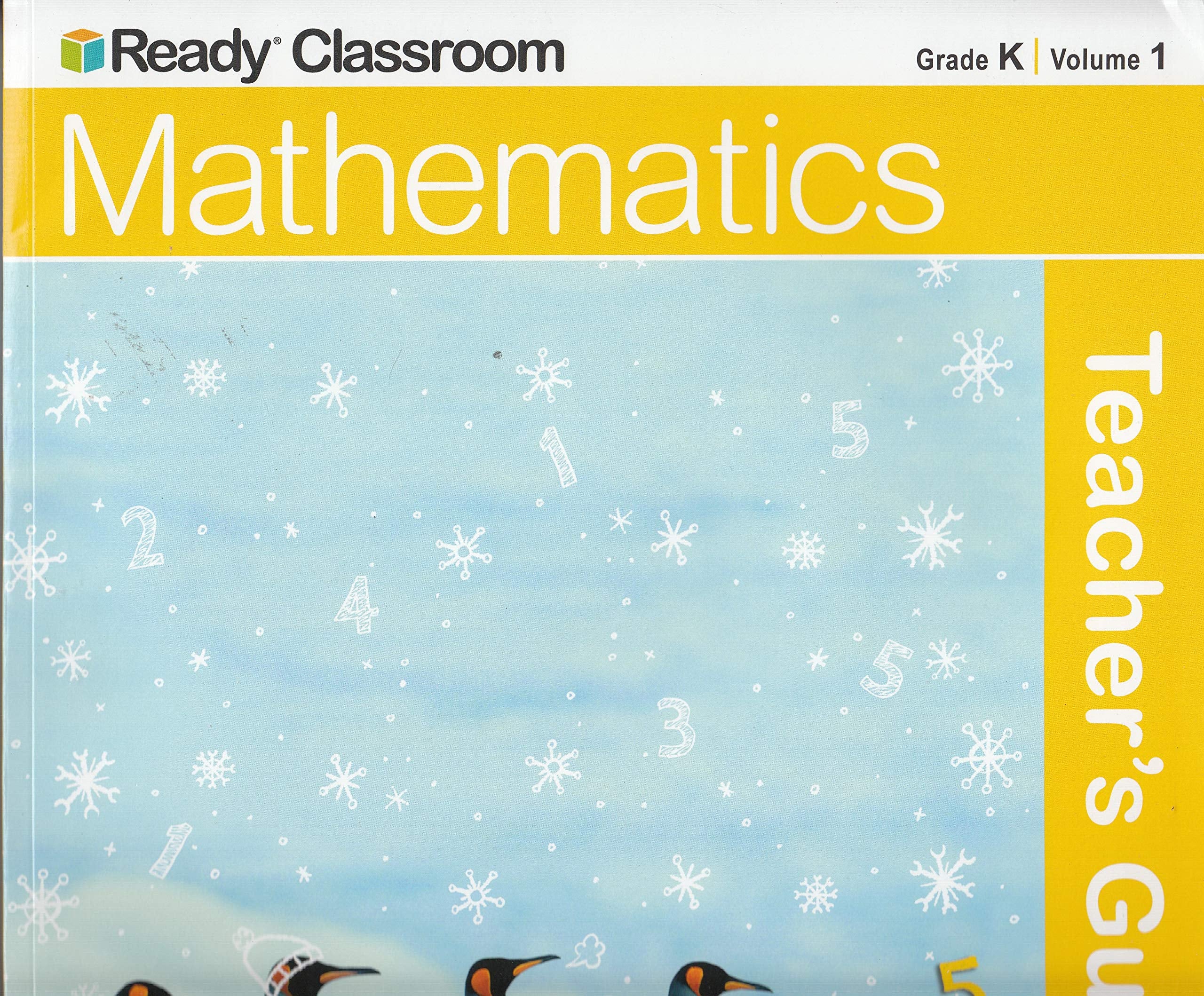 Ready Classroom Mathematics Grade K, Vol.1 - Teacher's Guide Books