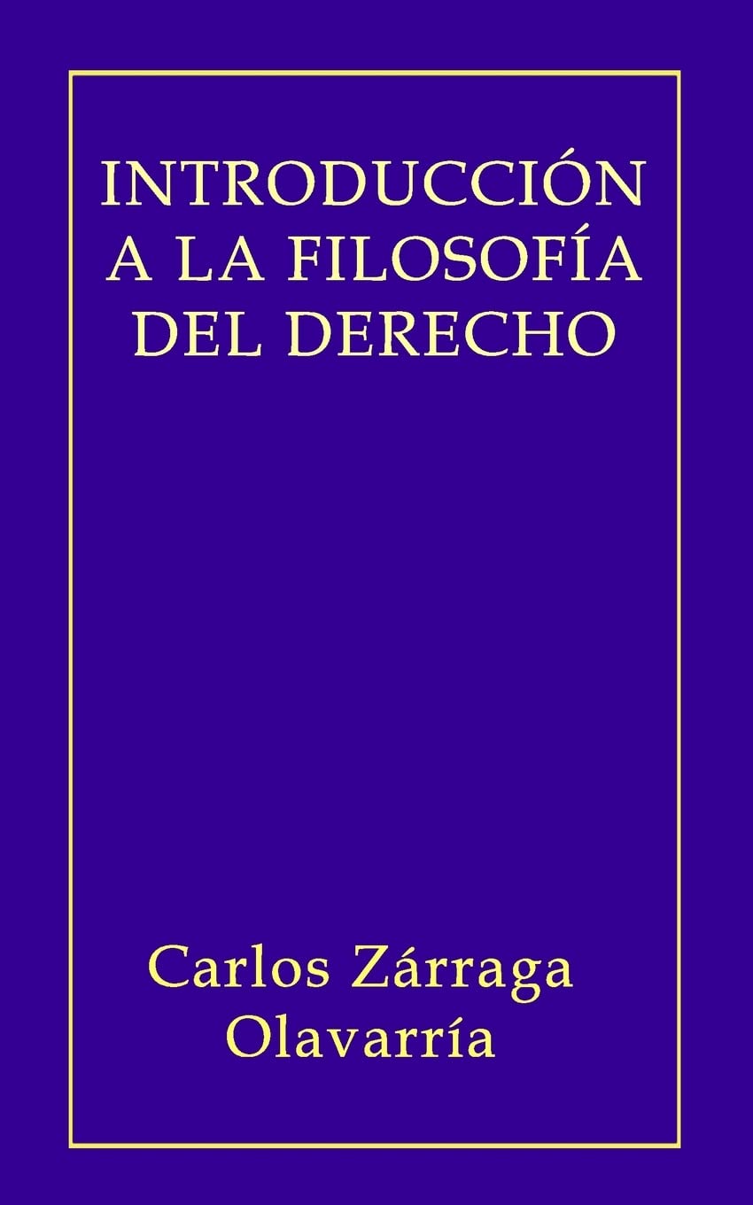 Introducción a la Filosofía del Derecho Philosophy