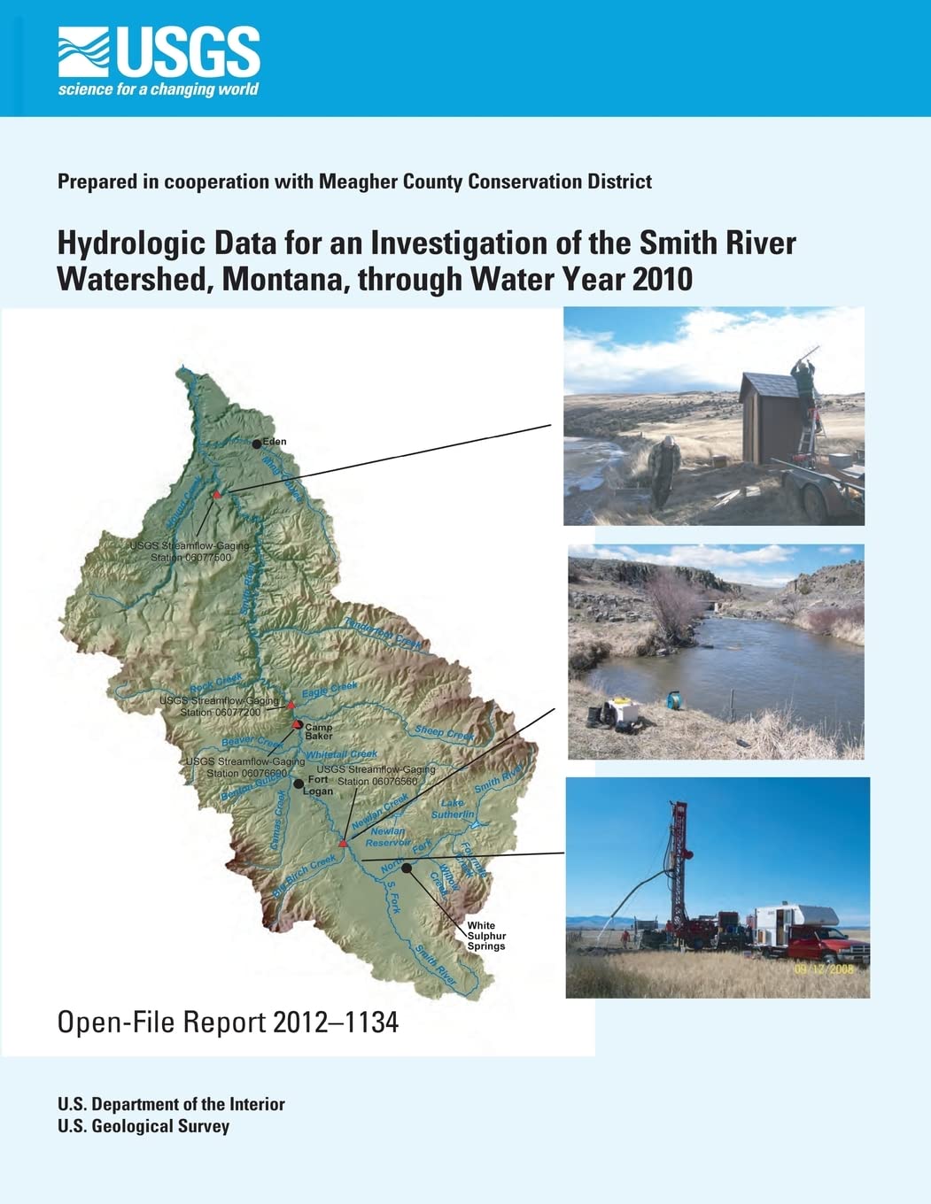 Hydrologic Data for an Investigation of the Smith River Watershed, Montana, through Water Year 2010 Mathematics