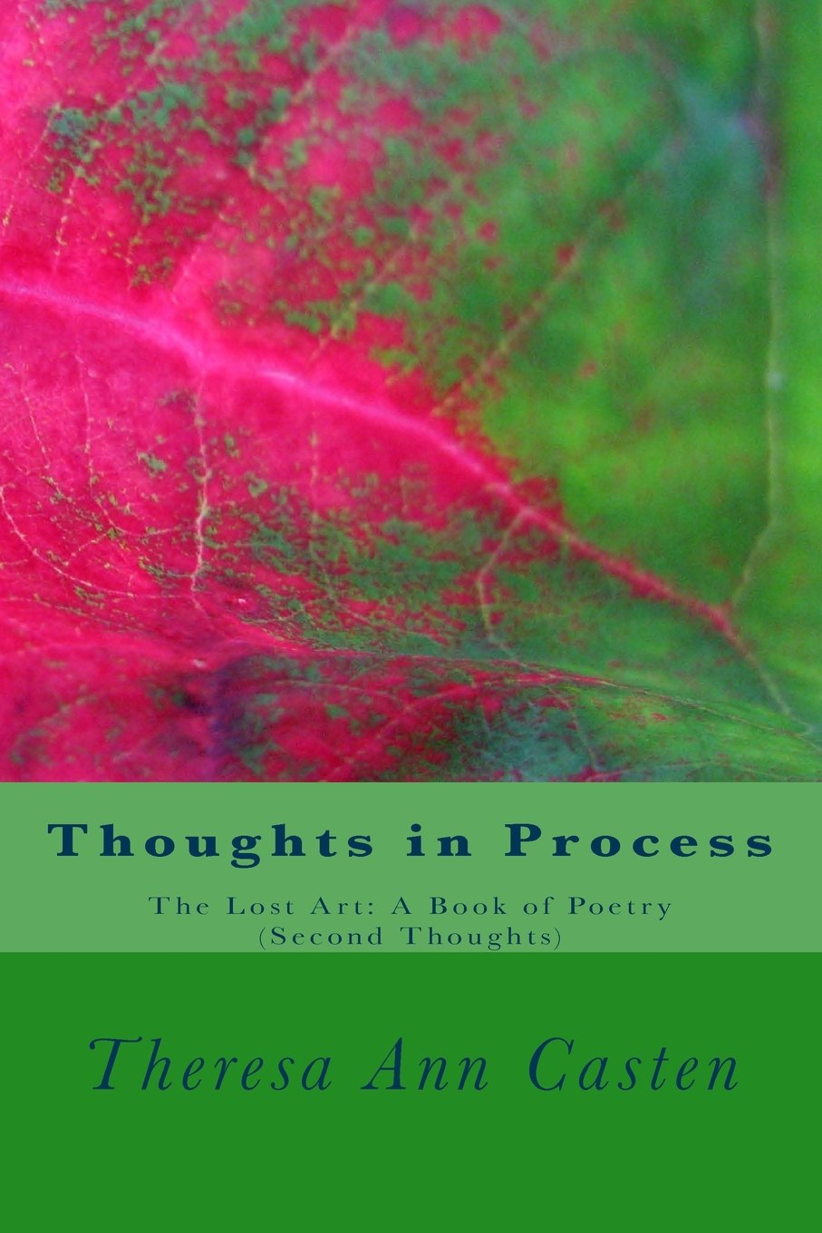 Thoughts in Process: The Lost Art: A Book of Poetry (Second Thoughts, Band 2) Poetry