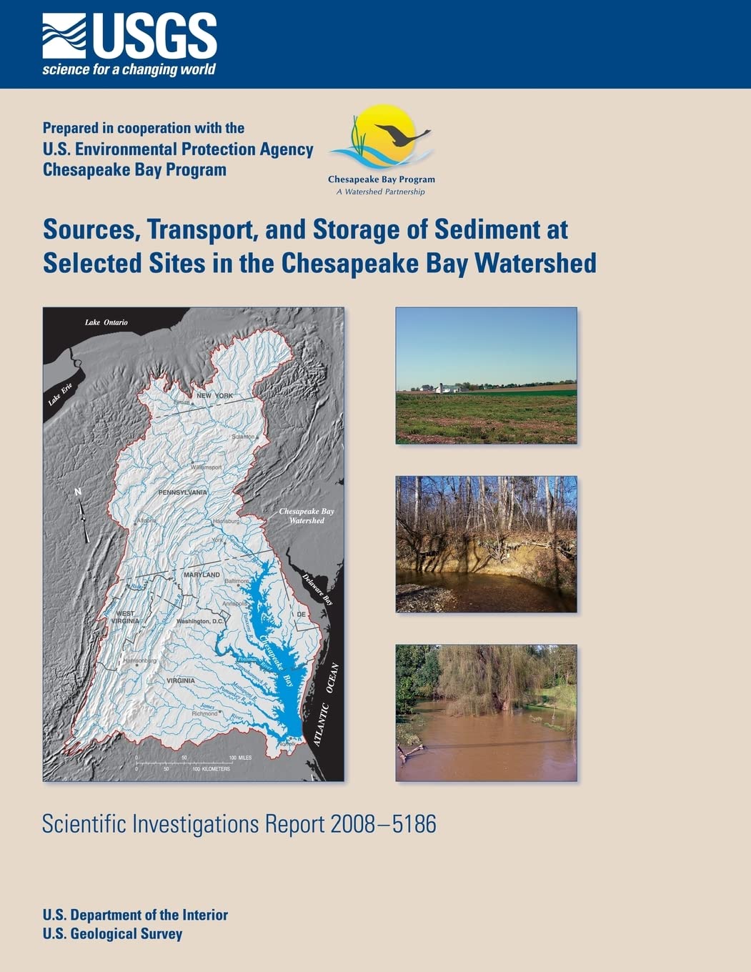 Sources, Transport, and Storage of Sediment at Selected Sites in the Chesapeake Bay Watershed Reference Books