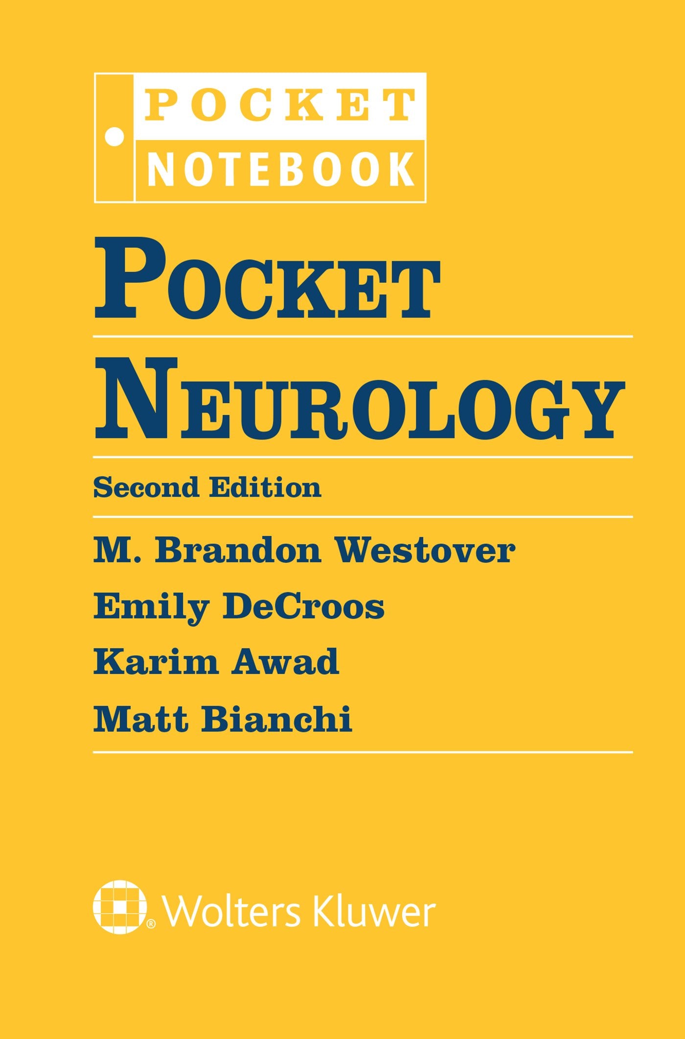 Pocket Neurology Medicine Books