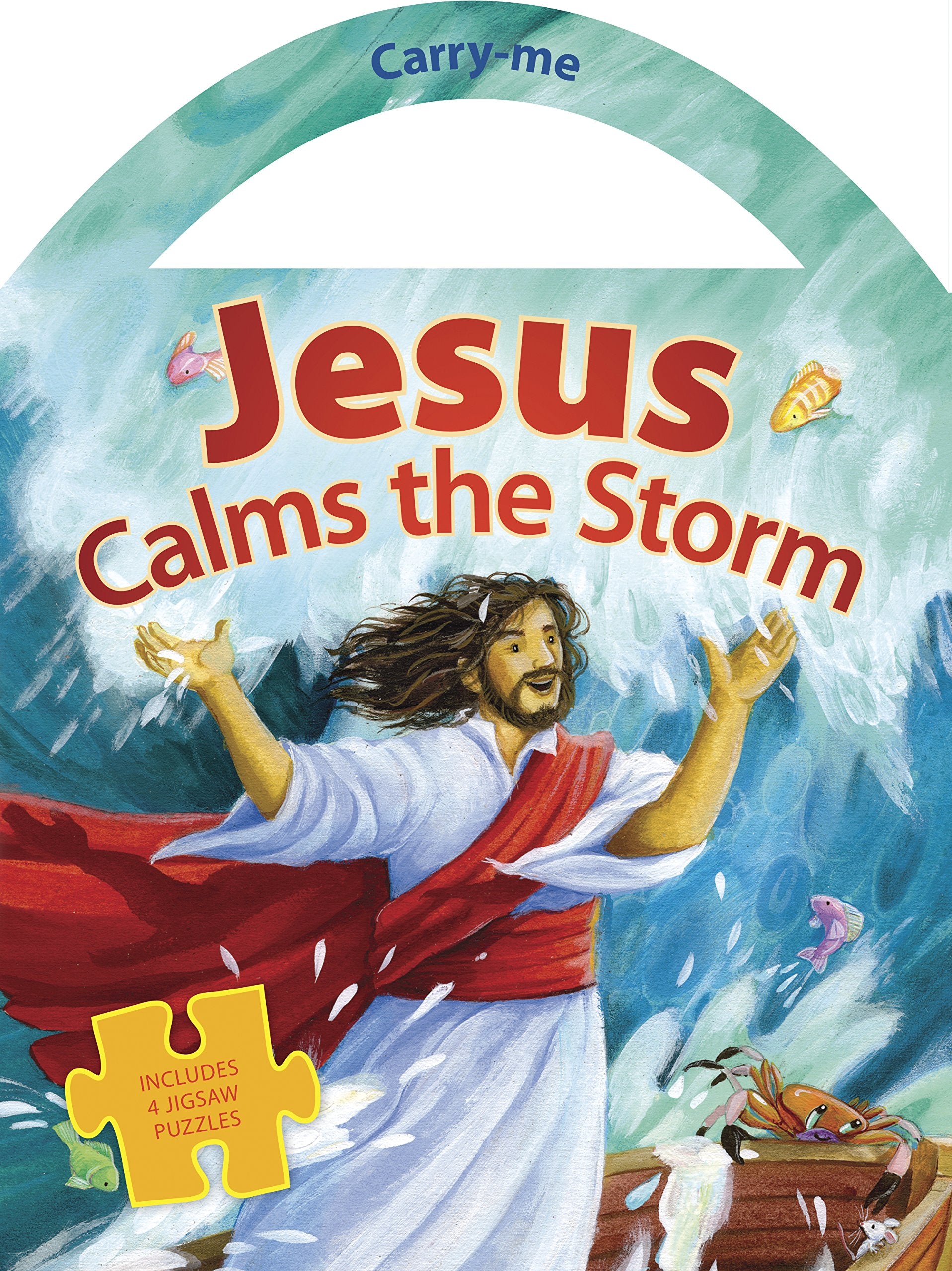 Jesus Calms the Storm (Carry Me Puzzle Books) Non-fiction