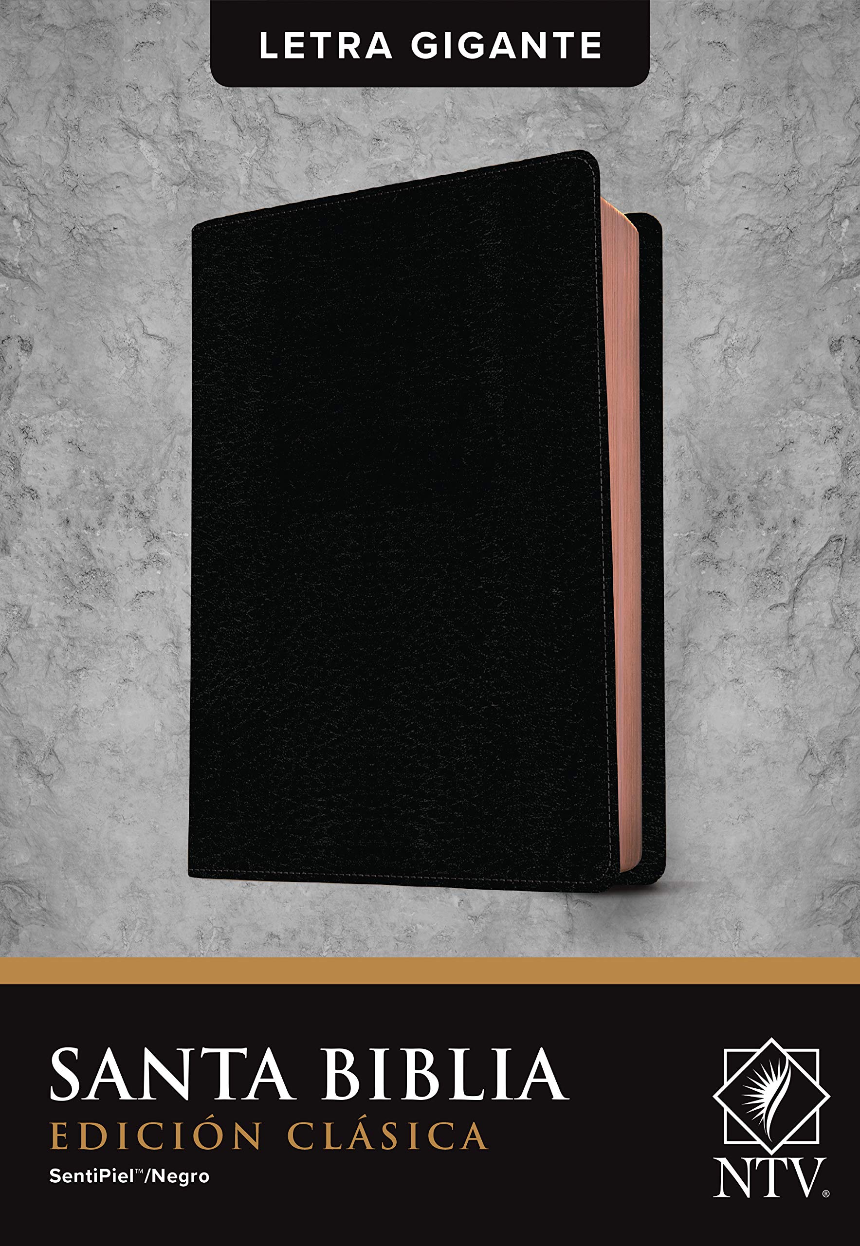 Santa Biblia: Nueva Traducción Viviente; Edición Clásica Letra Gigante SentiPiel / New Living Translation; Classic Edition, Giant Print, Negro Religion & Esotericism