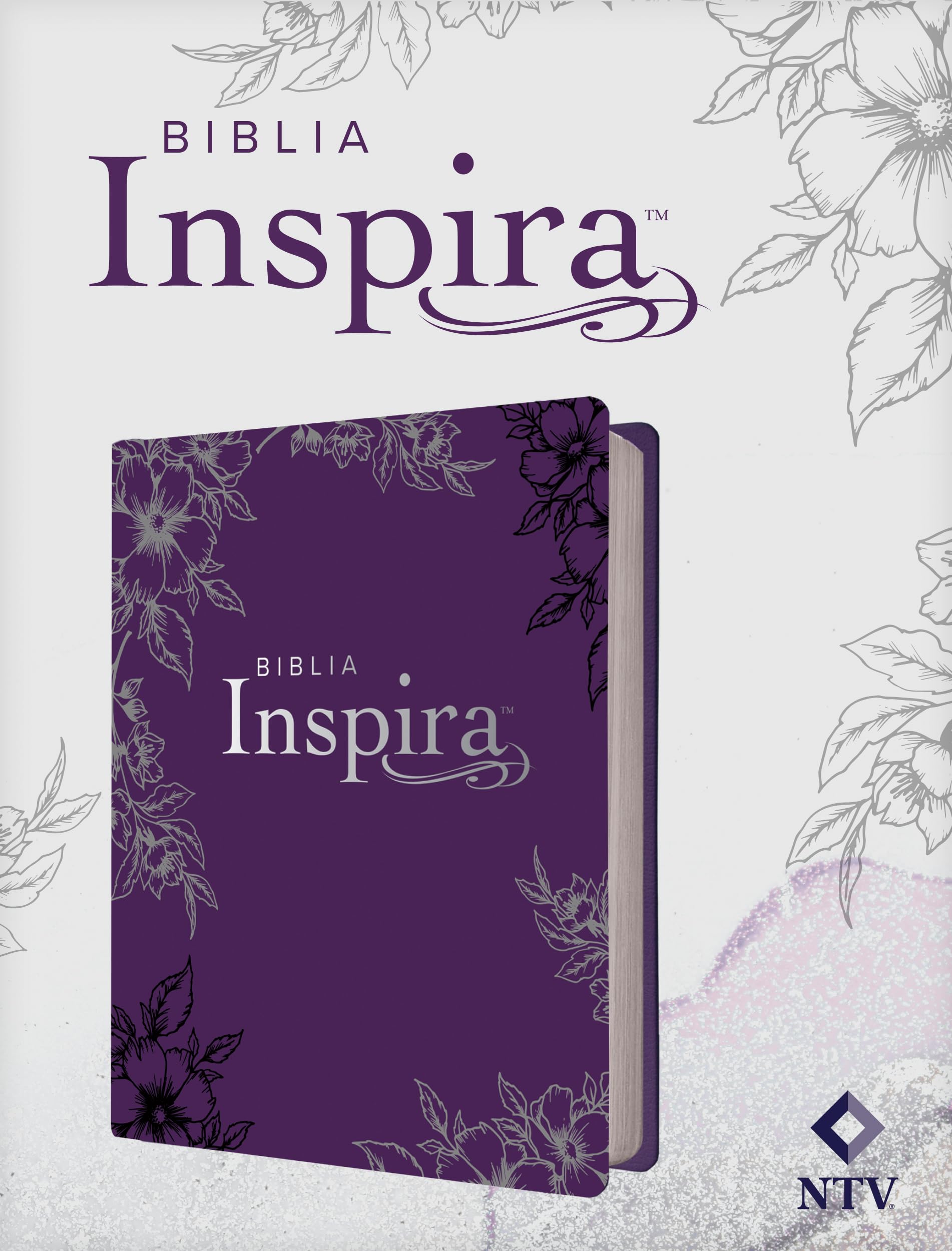 Biblia Inspira Ntv (Tapa Dura de Sentipiel, Lavanda) Media & Communication