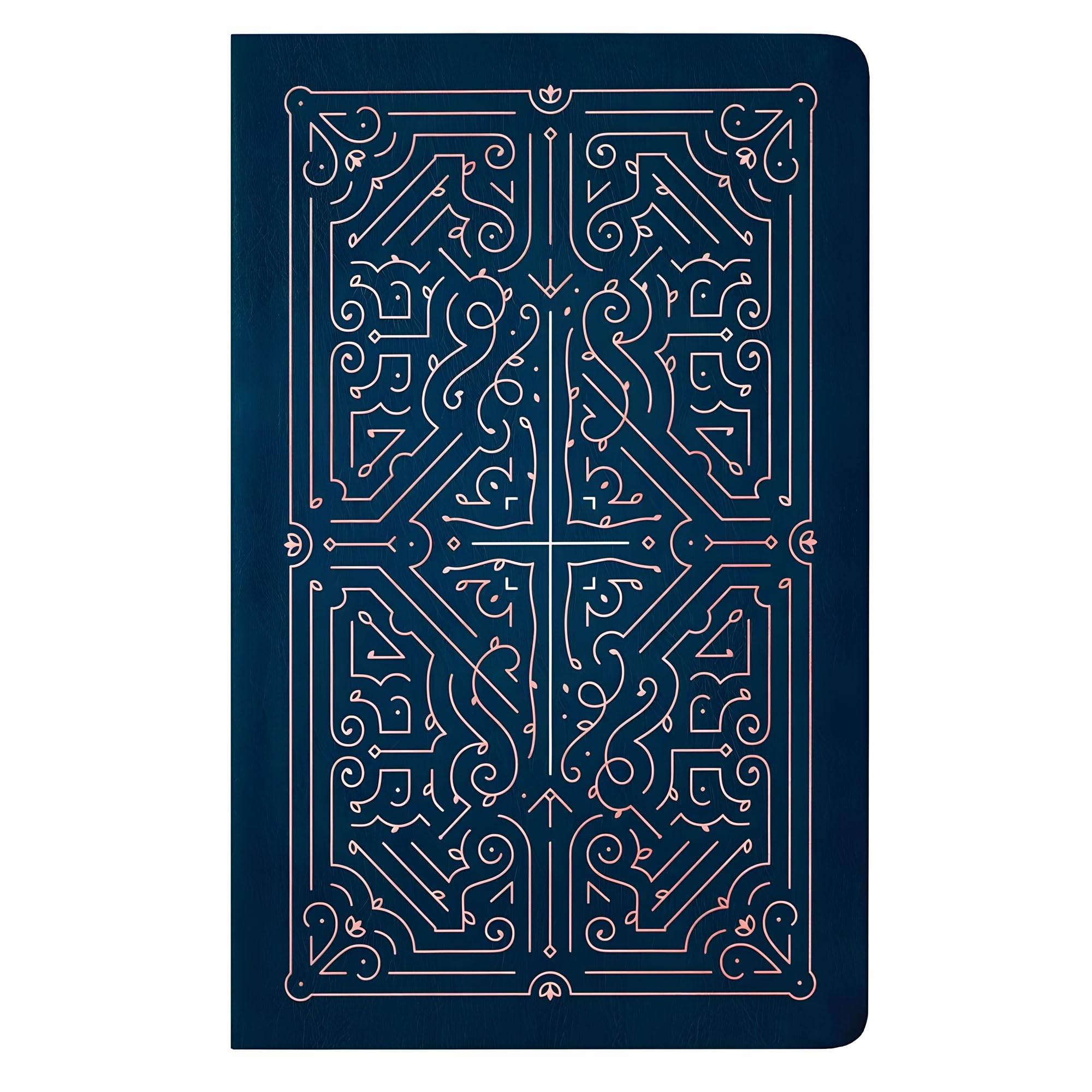 Filament Bible NLT (Leatherlike, Blue): The Print+digital Bible: New Living Translation, Navy & Rose Gold Leatherlike: Filament Edition Film, Art & Culture