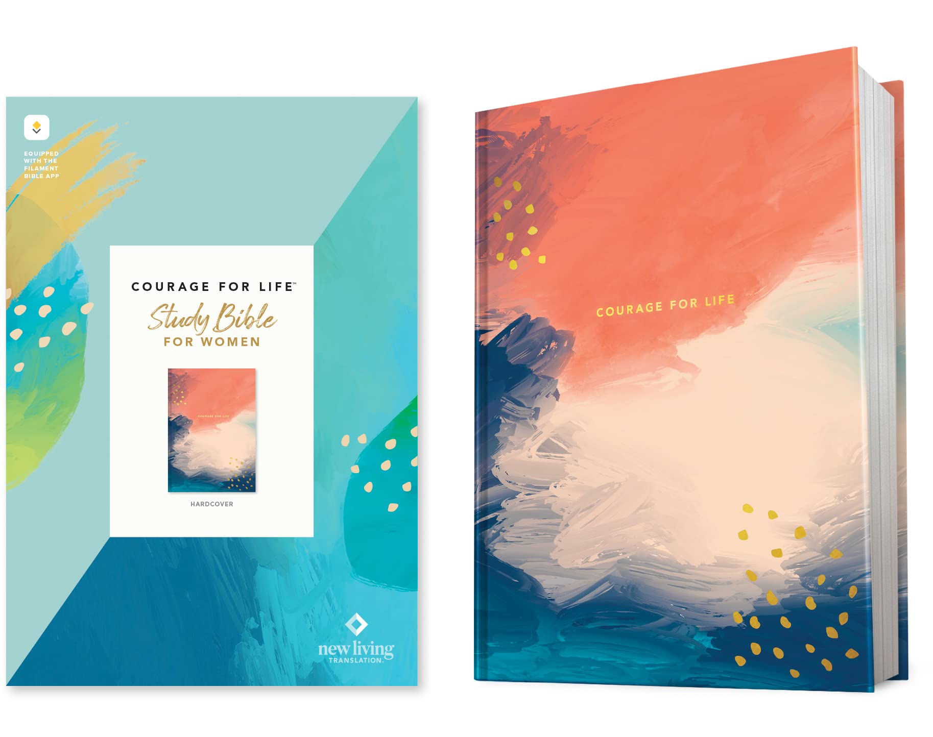 Courage for Life Study Bible for Women: New Living Translation, Filament Religion & Esotericism