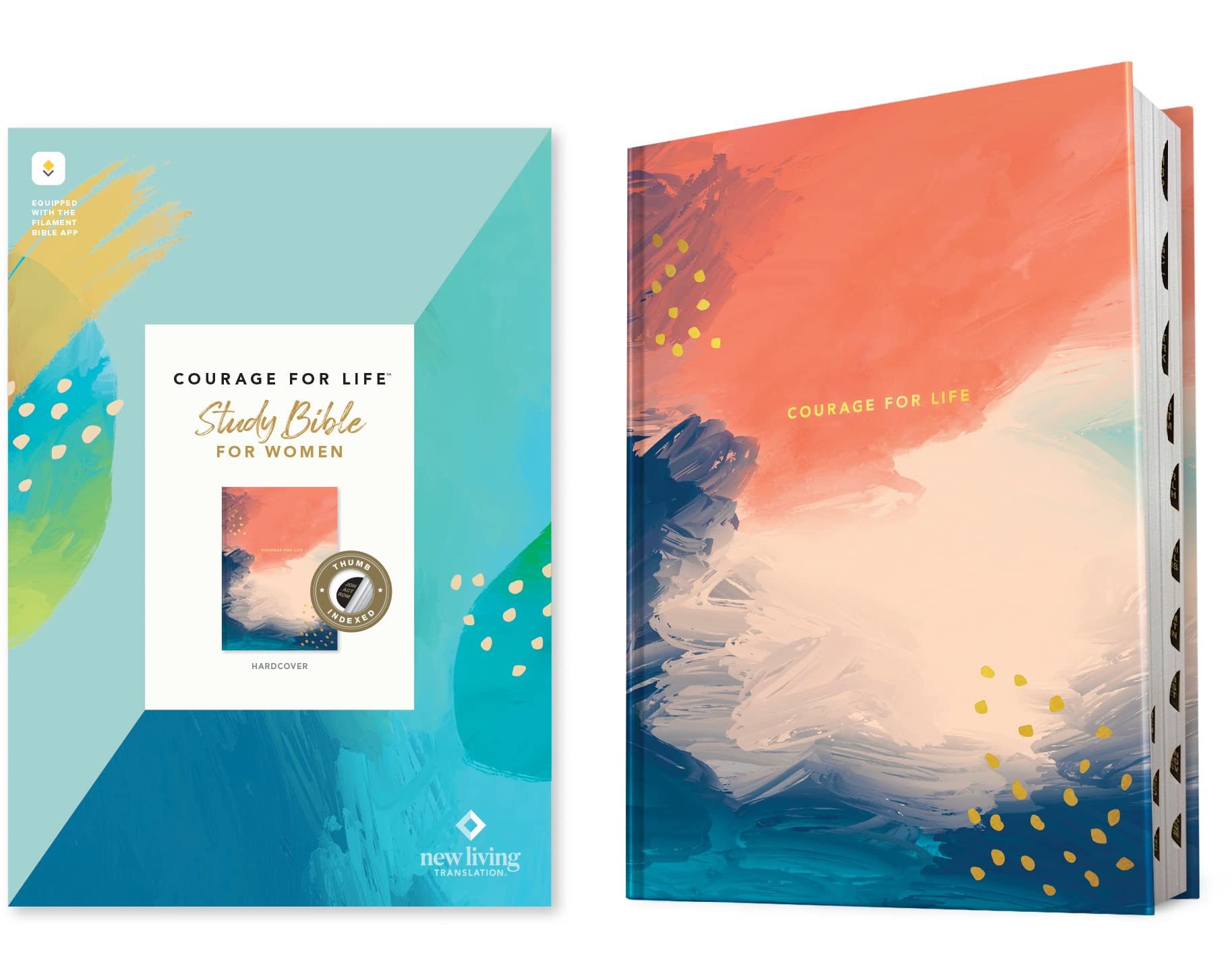 Courage for Life Study Bible for Women: New Living Translation, Filament Enabled Religion & Esotericism