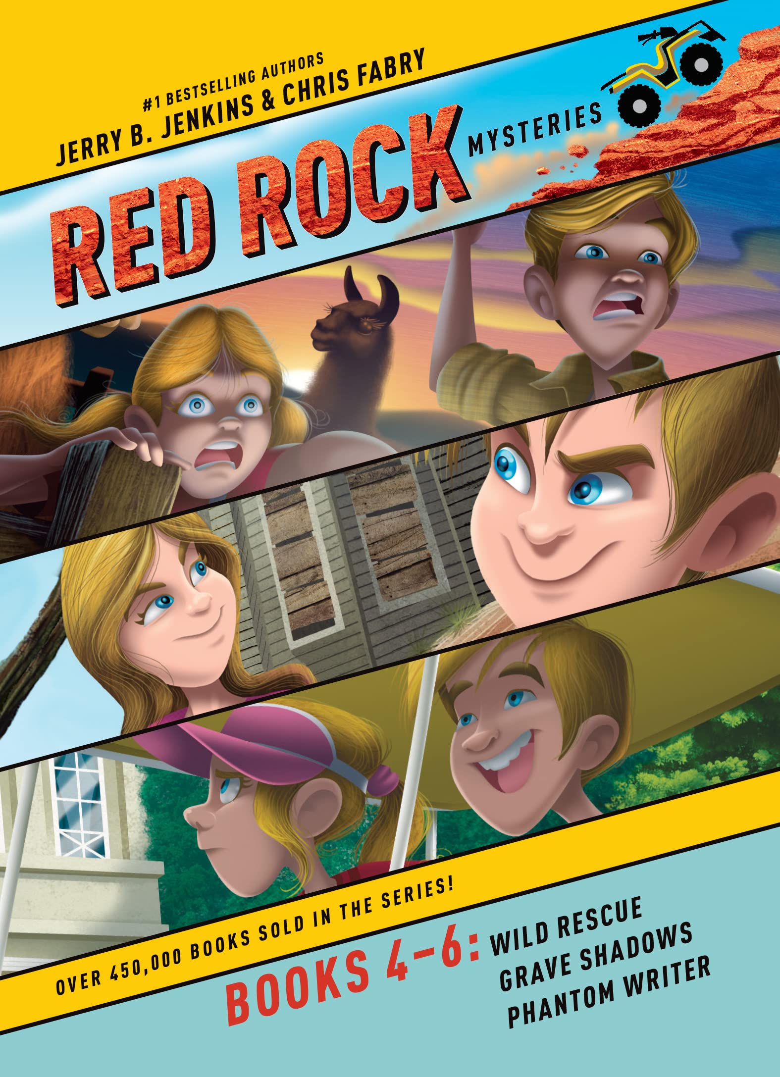 Red Rock Mysteries: Wild Rescue / Grave Shadows / Phantom Writer (Red Rock Mysteries, 4-6) Novels & Short Stories