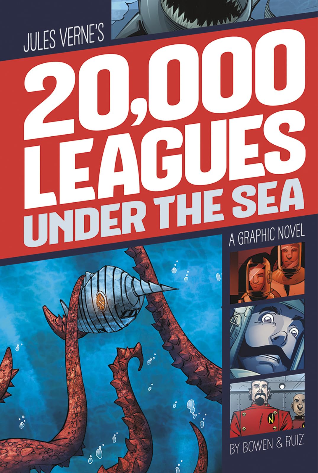 Jules Verne's 20,000 Leagues Under the Sea: A Graphic Novel (Graphic Revolve) Manga