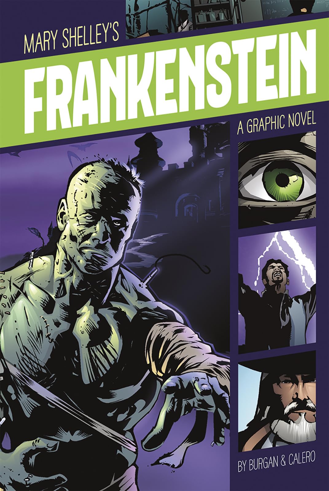 Frankenstein (Graphic Revolve: Common Core Editions): A Graphic Novel Manga