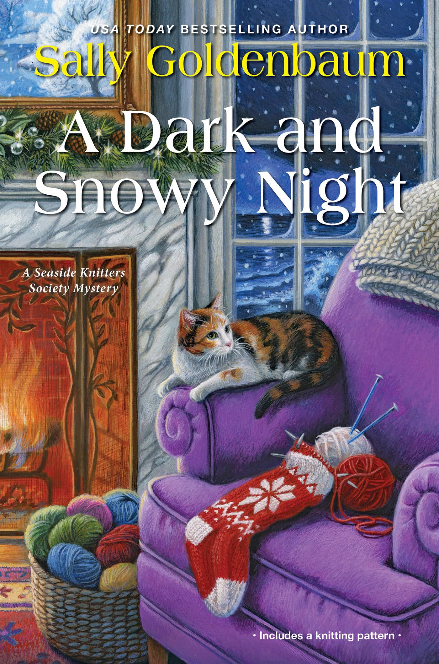 A Dark and Snowy Night (A Seaside Knitters Society Mystery, 5) Detective & CSI