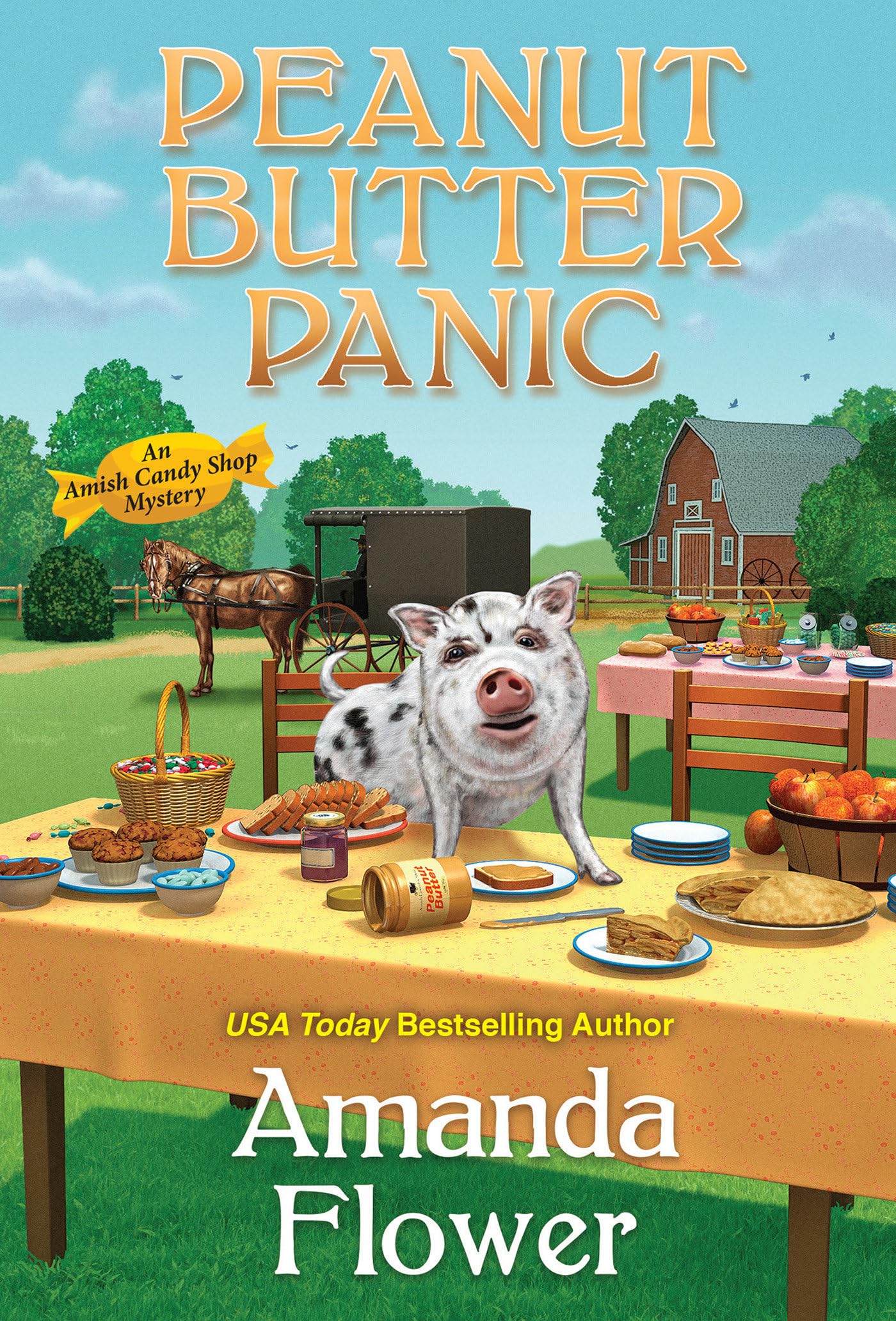 Peanut Butter Panic (An Amish Candy Shop Mystery, Band 7) Contemporary literature