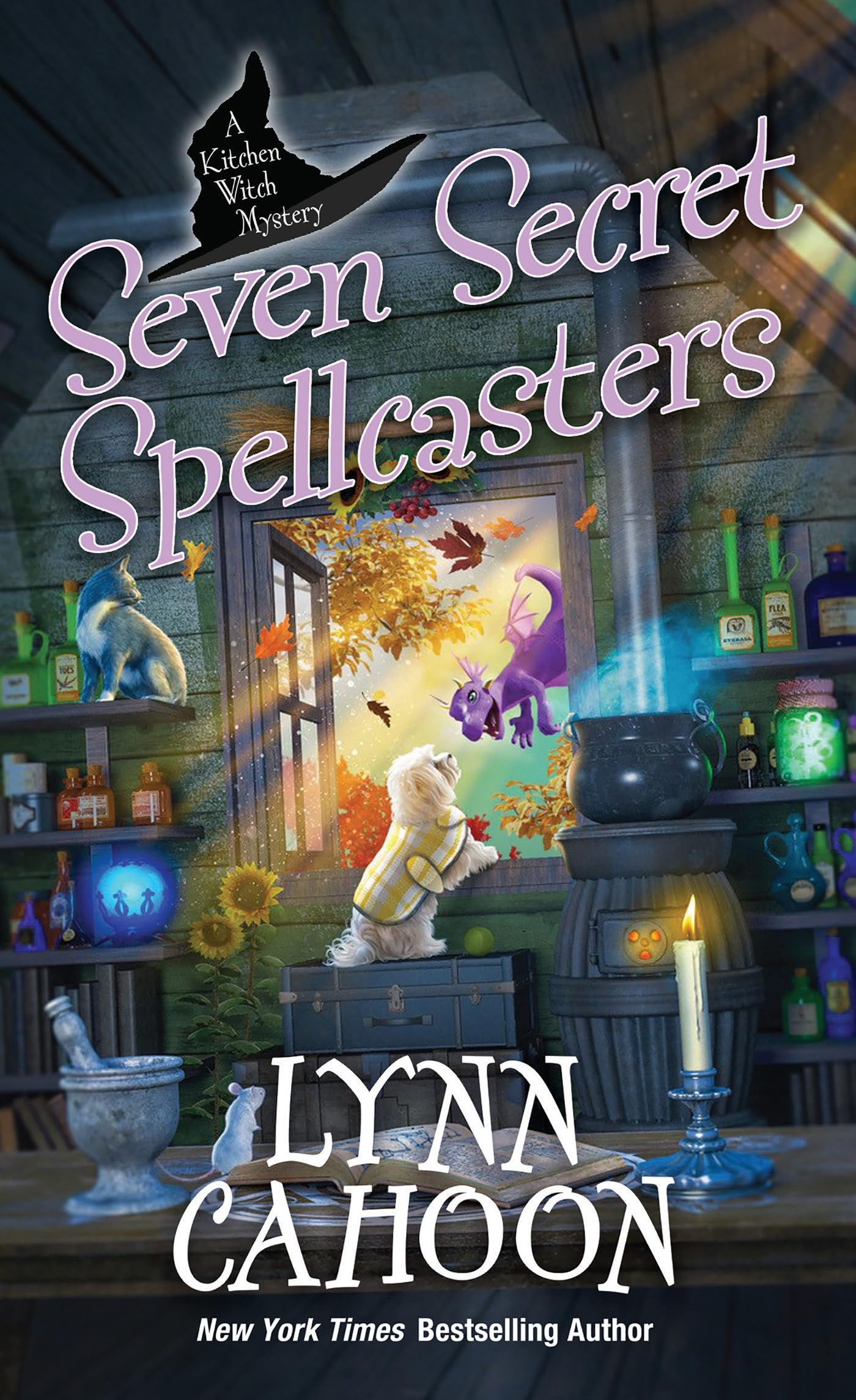 Seven Secret Spellcasters (Kitchen Witch Mysteries, Band 7) Contemporary literature
