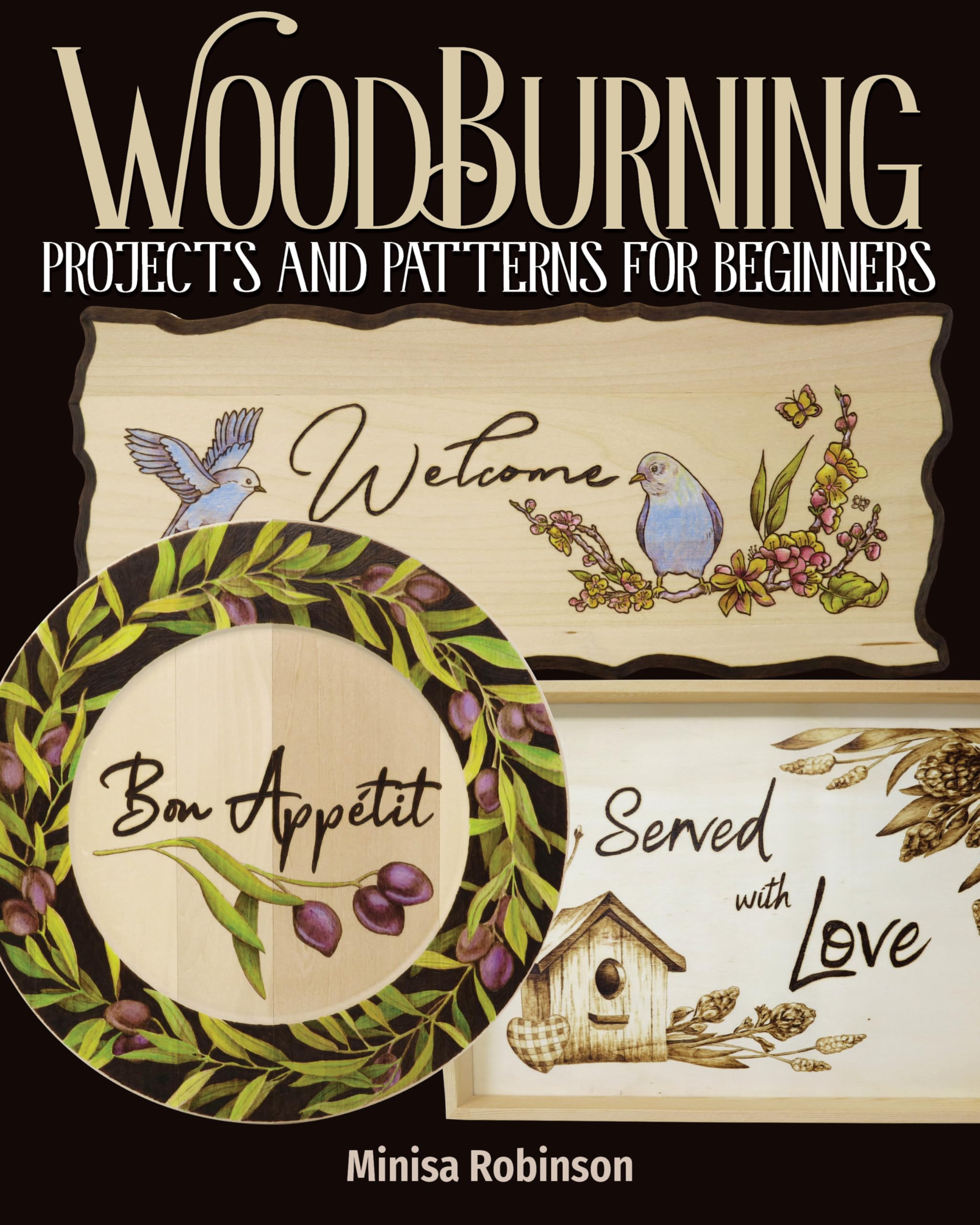 Woodburning Projects and Patterns for Beginners Hobbies & Crafts