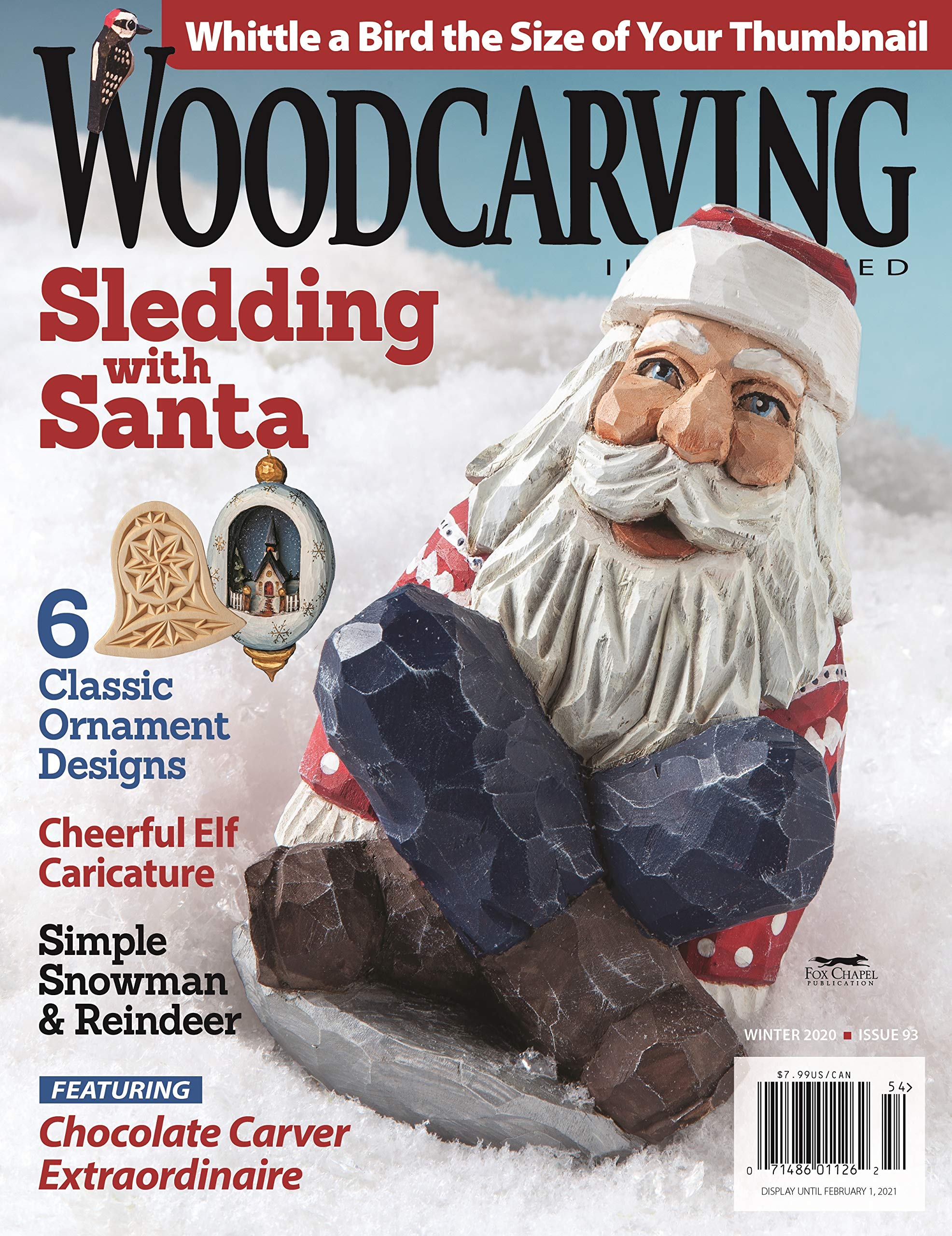 Woodcarving Illustrated Issue 93 Winter 2020 Hobbies & Crafts