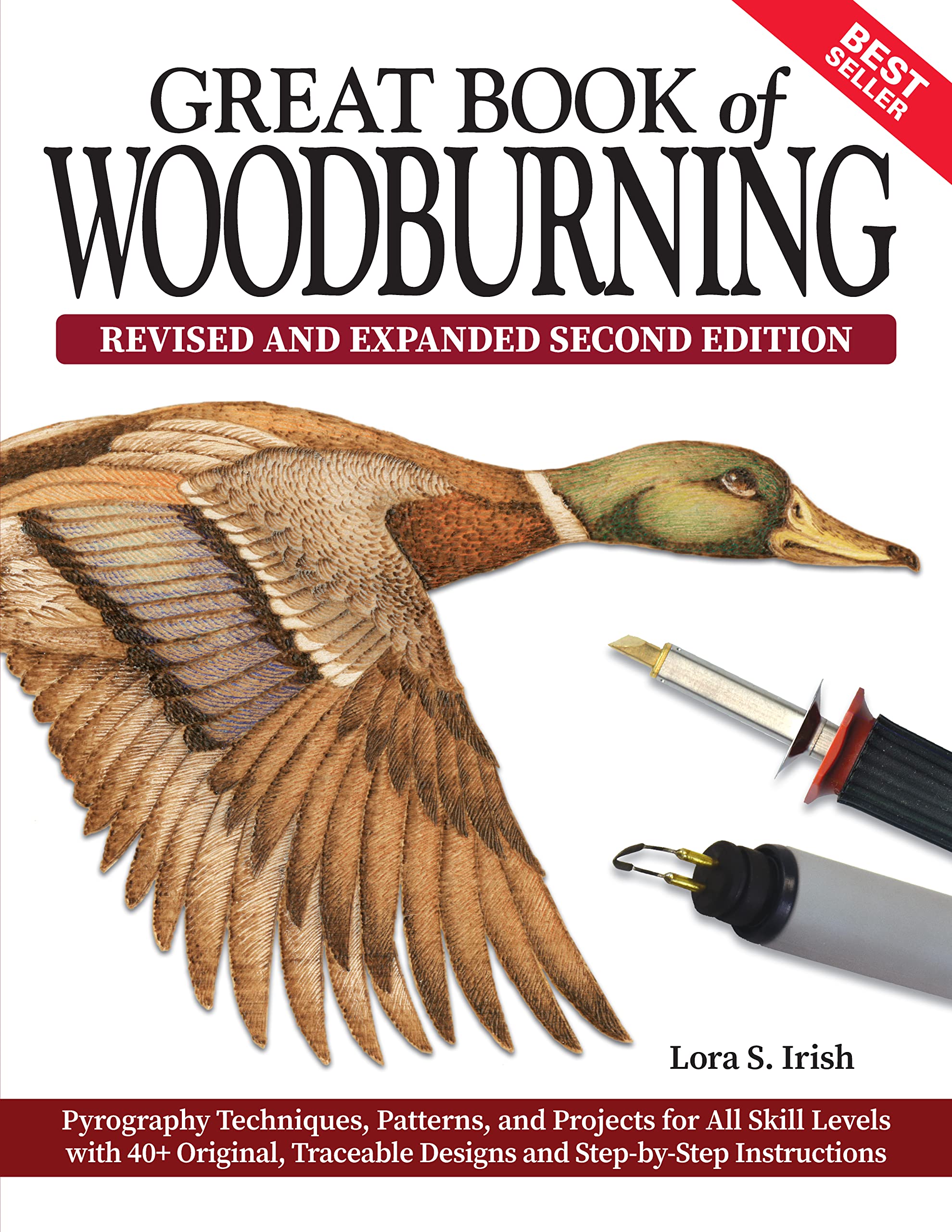Great Book of Woodburning, Revised and Expanded Second Edition Hobbies & Crafts