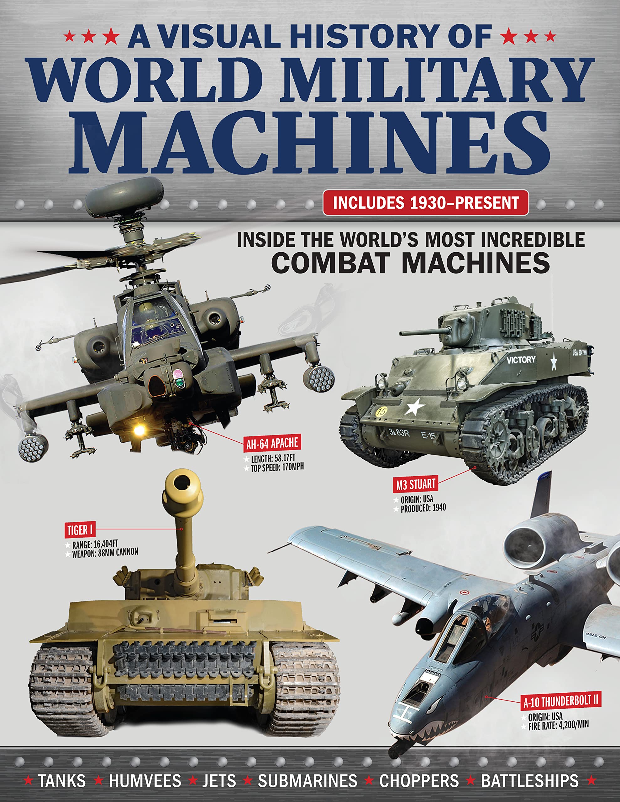 A Visual History of Combat Machines: Inside the World's Most Incredible Combat Machines; Includes 1930-Present Politics & History