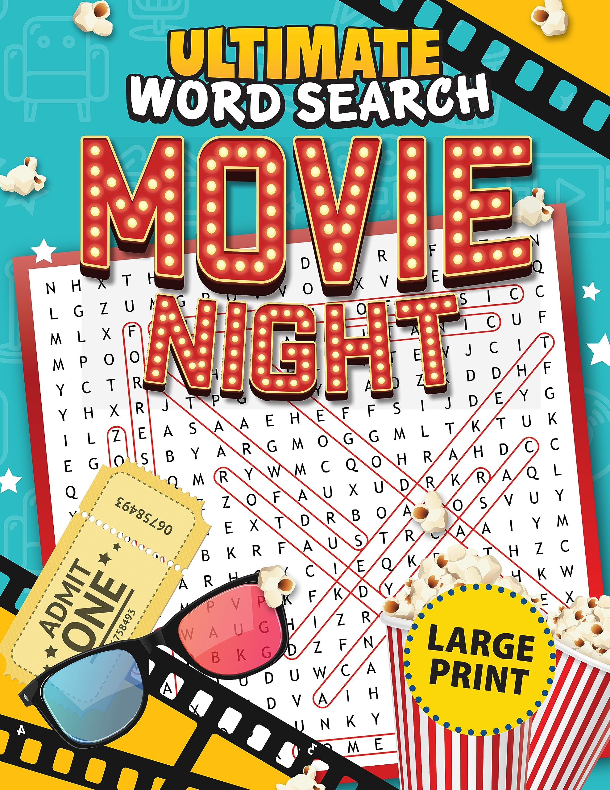 Ultimate Word Search Movie Night Leisure & Fun