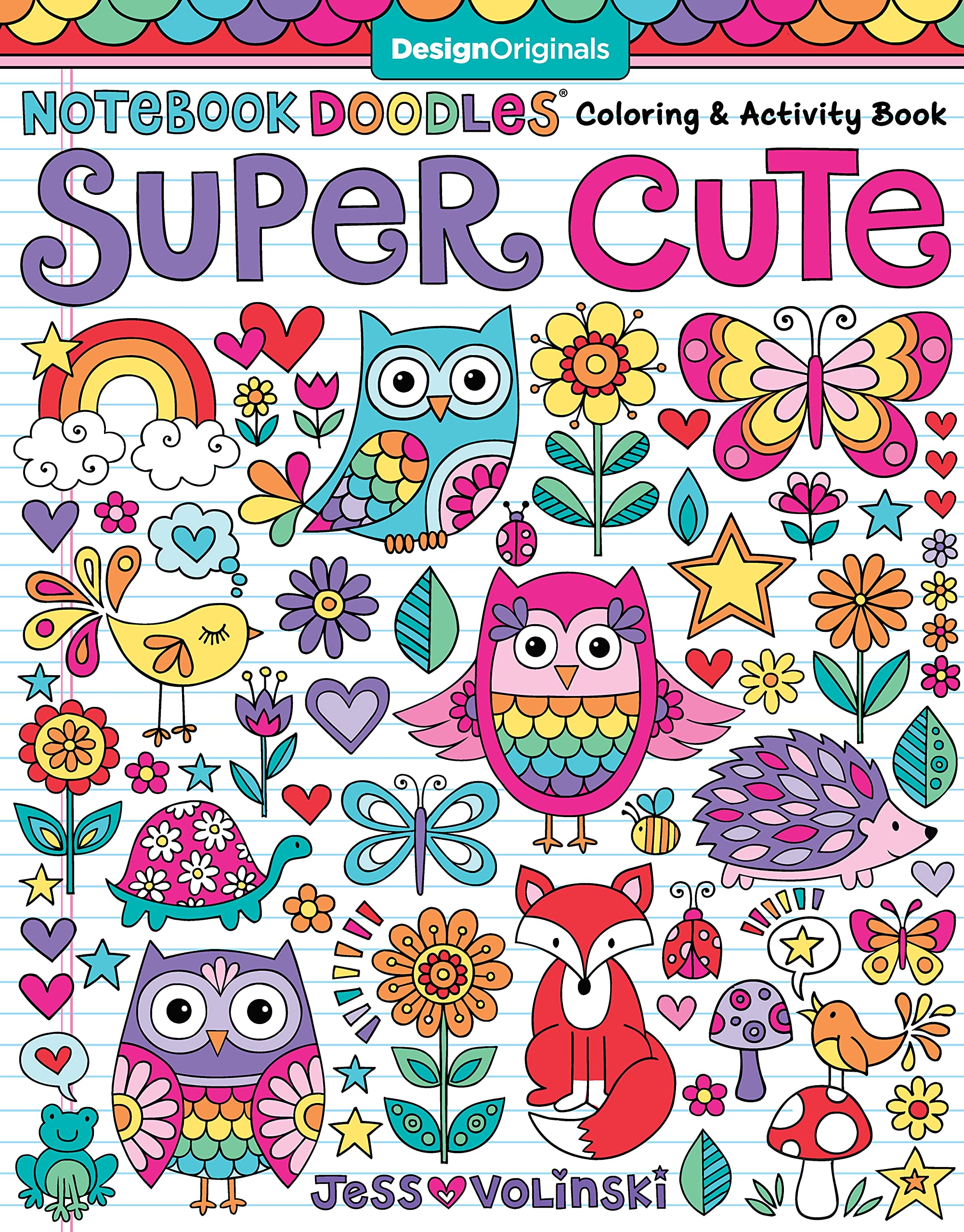 Product Image: Notebook Doodles Super Cute: Coloring & Activity Book