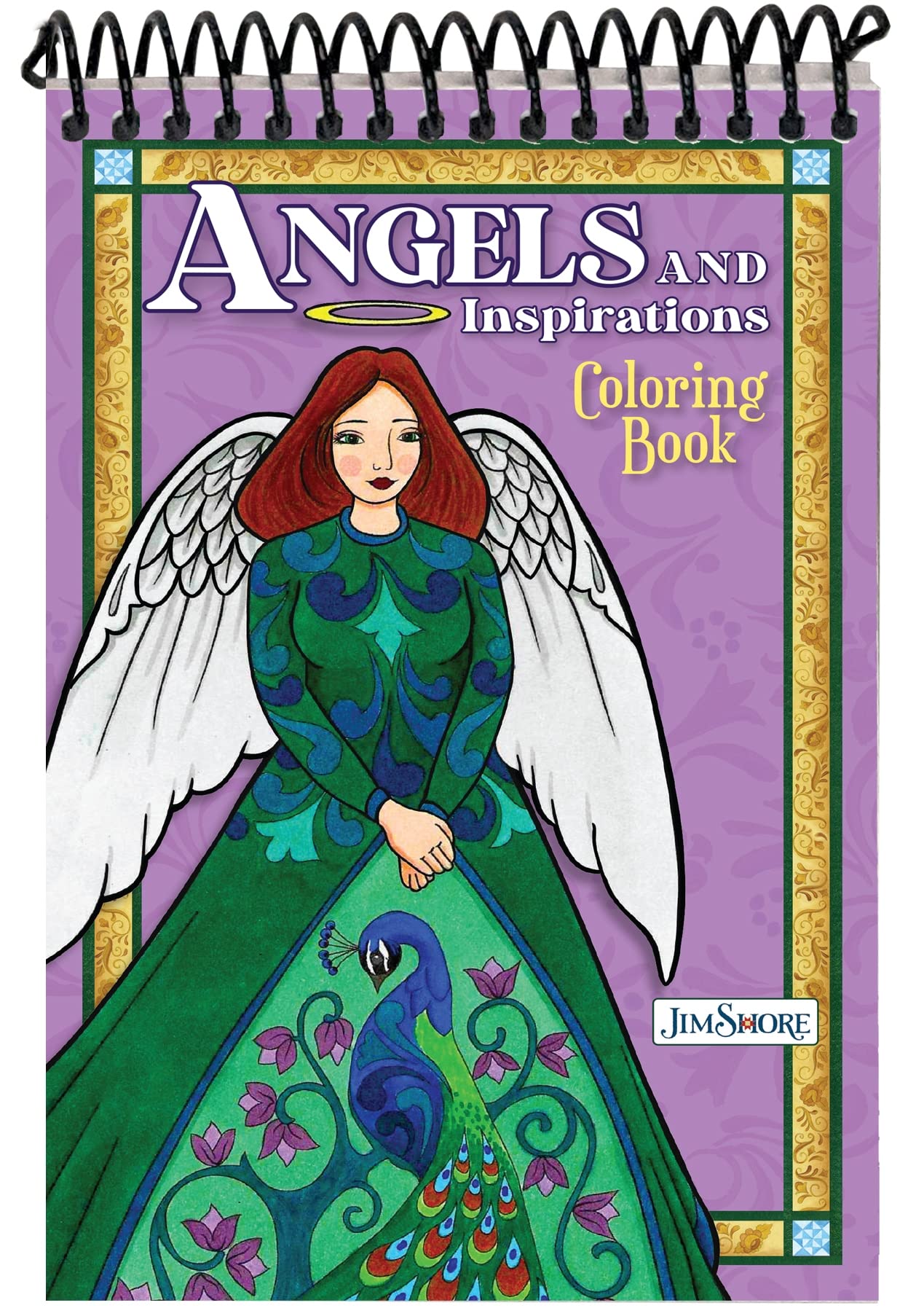 Jim Shore Angels and Inspirations Coloring Book (Coloring Books) Hobbies & Crafts