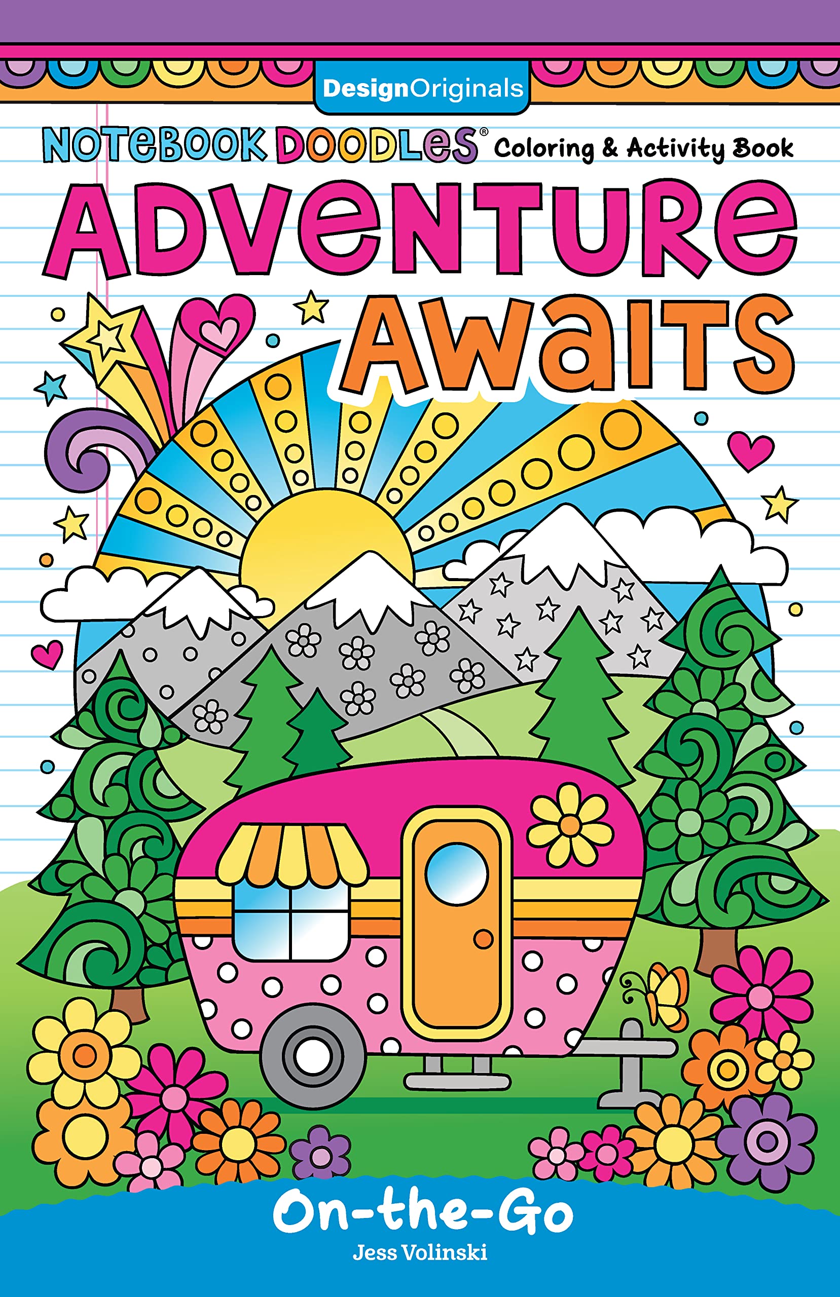 Product Image: Adventure Awaits: Coloring and Activity Book (Notebook Doodles)