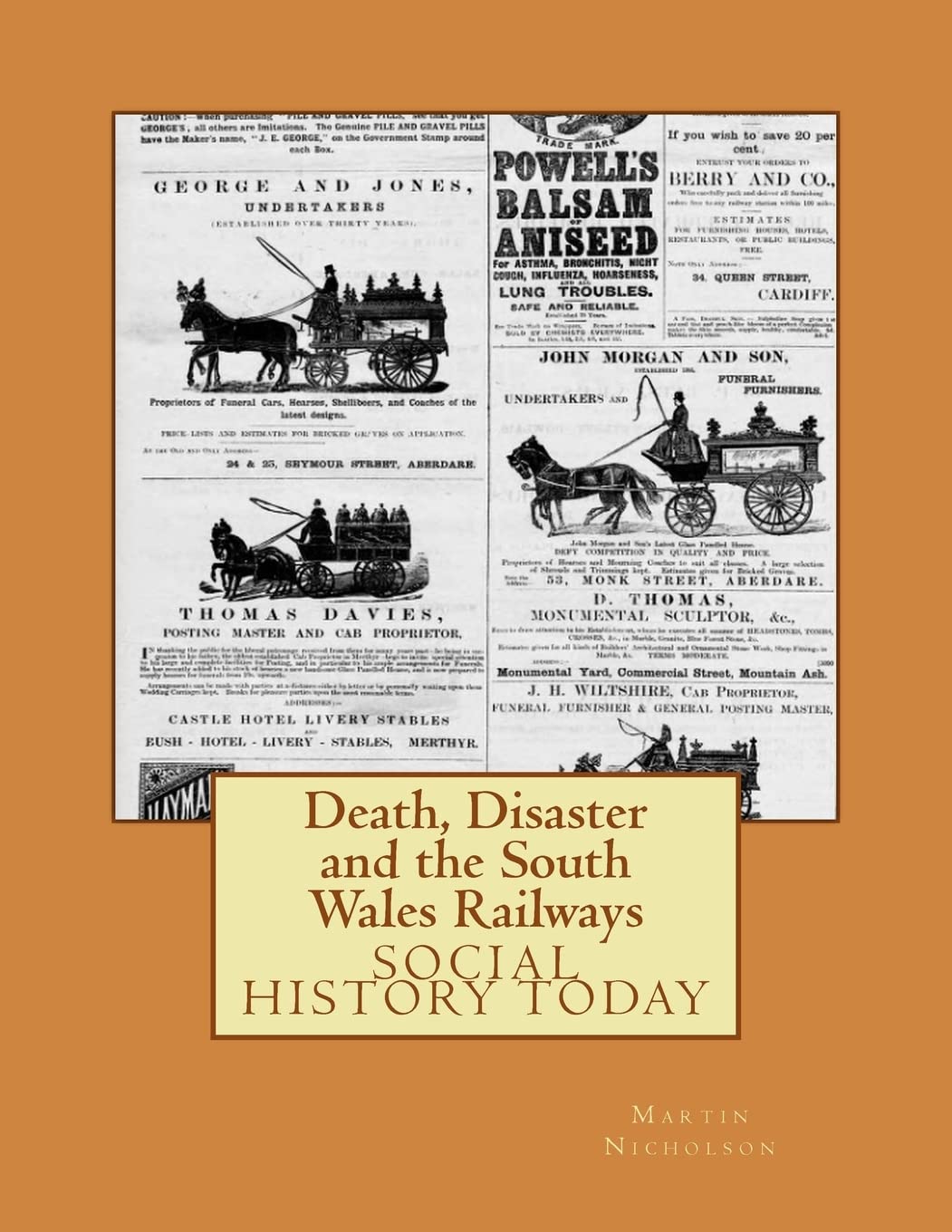 Death, Disaster and the South Wales Railways (Social History Today, Band 1) Business & Technology