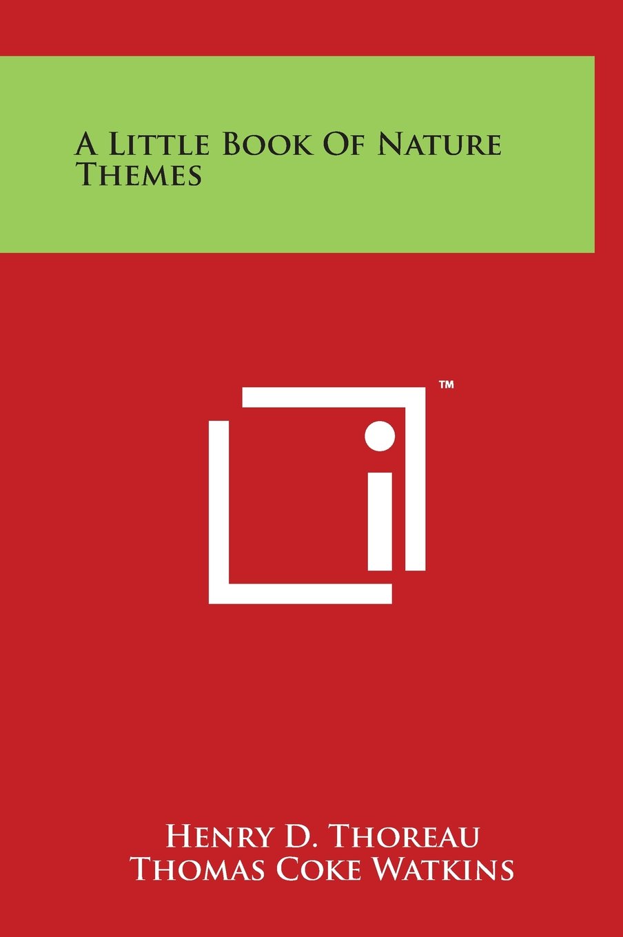 A Little Book Of Nature Themes Philosophy