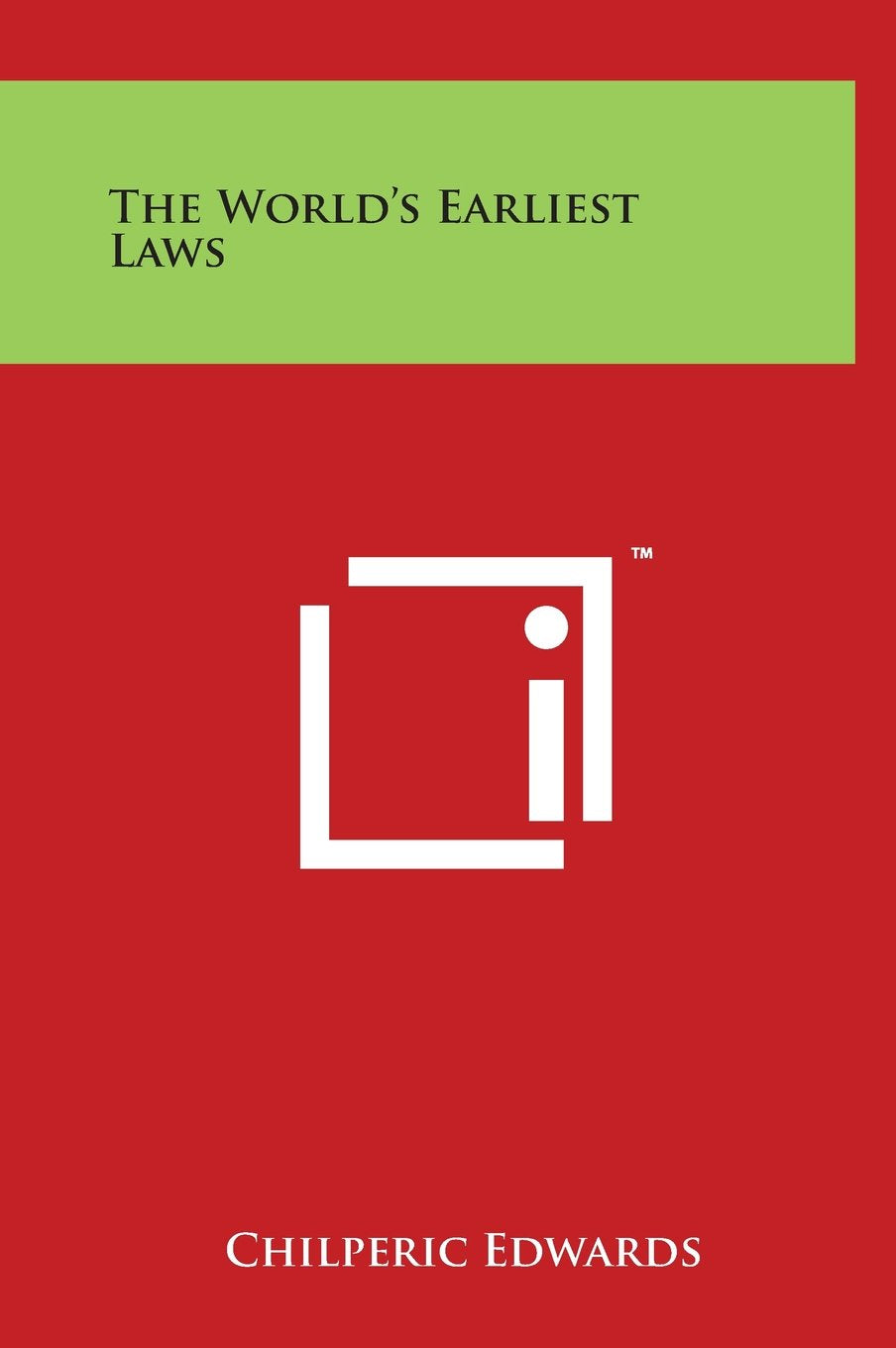 Product Image: The World's Earliest Laws