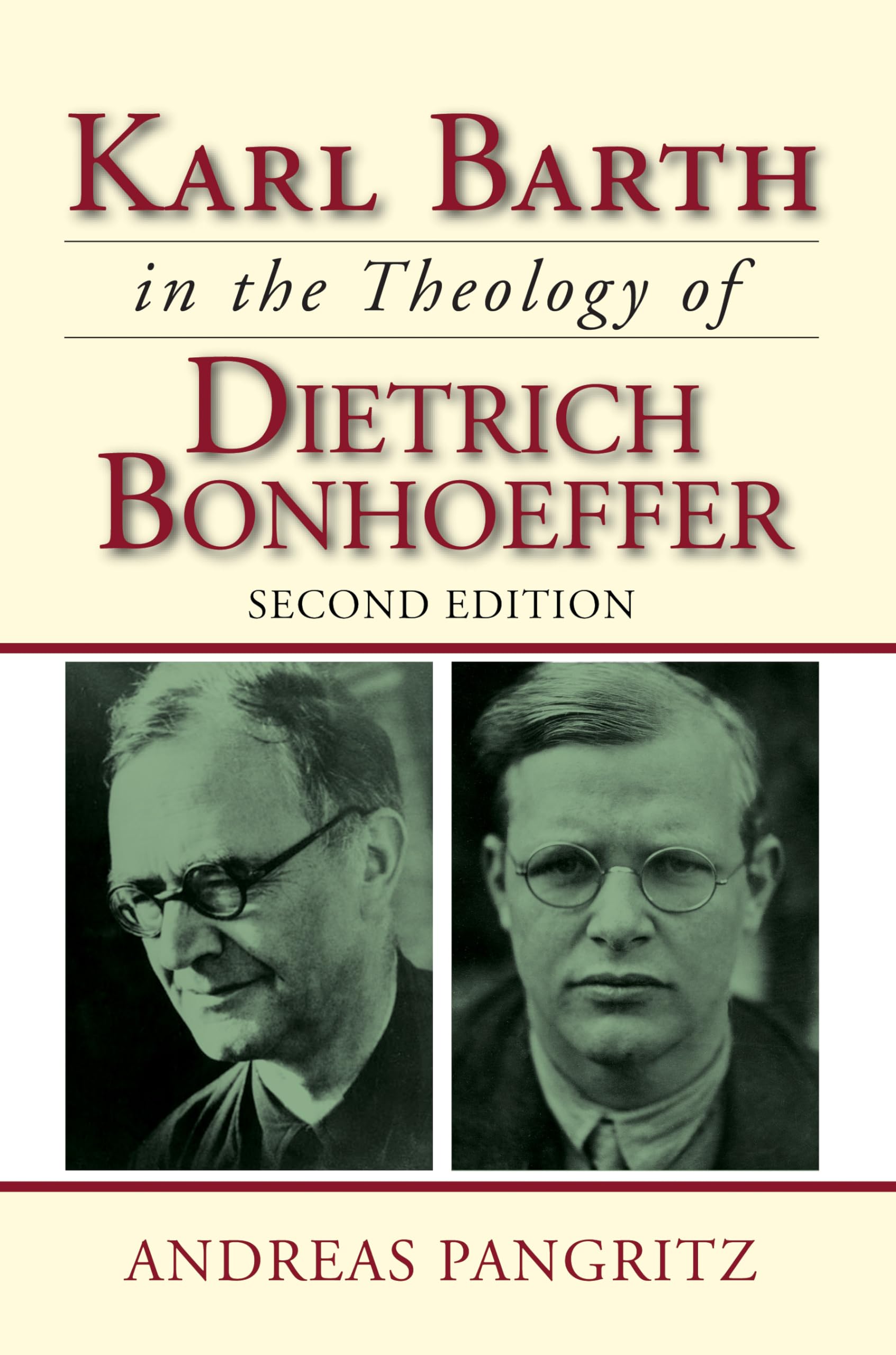 Karl Barth in the Theology of Dietrich Bonhoeffer Religion & Esotericism