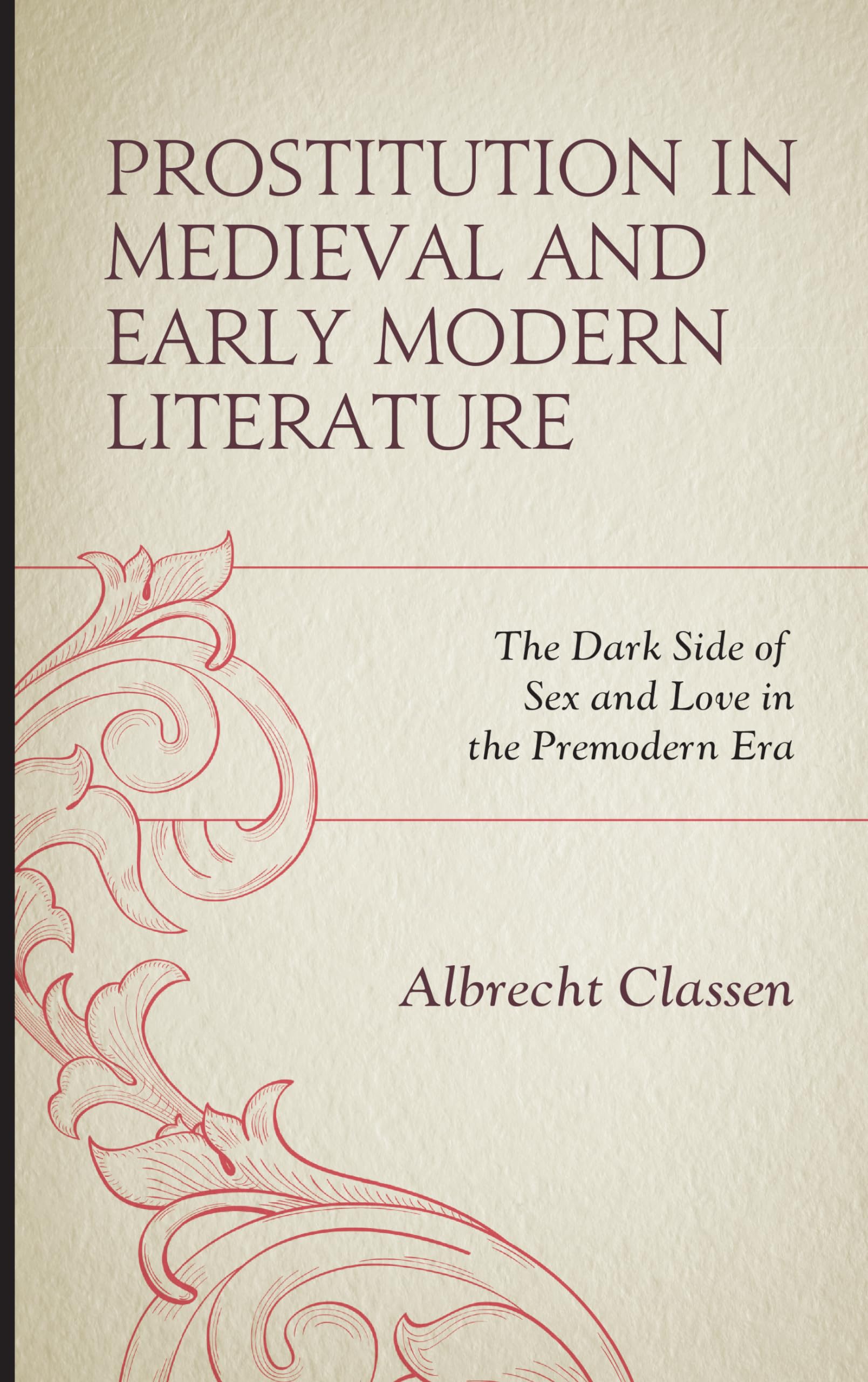 Prostitution in Medieval and Early Modern Literature Books