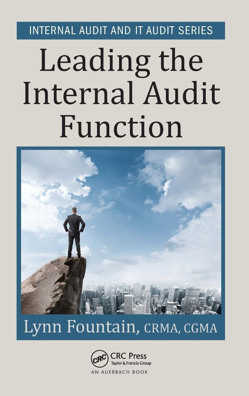 Leading the Internal Audit Function Law