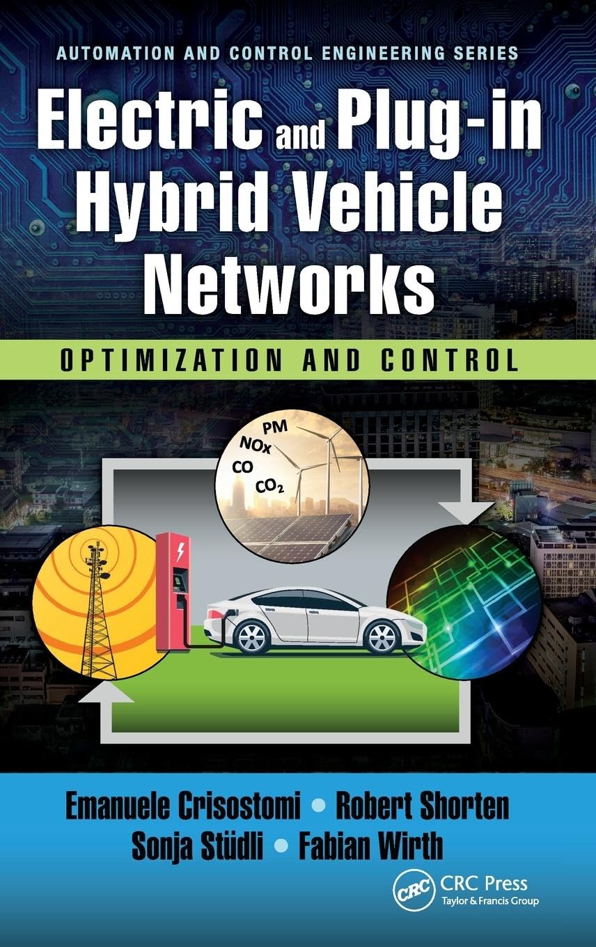 Electric and Plug-in Hybrid Vehicle Networks Computer Science