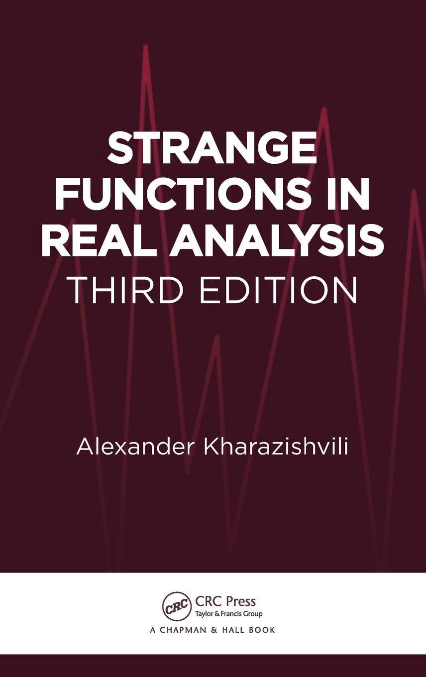 Product Image: Strange Functions in Real Analysis