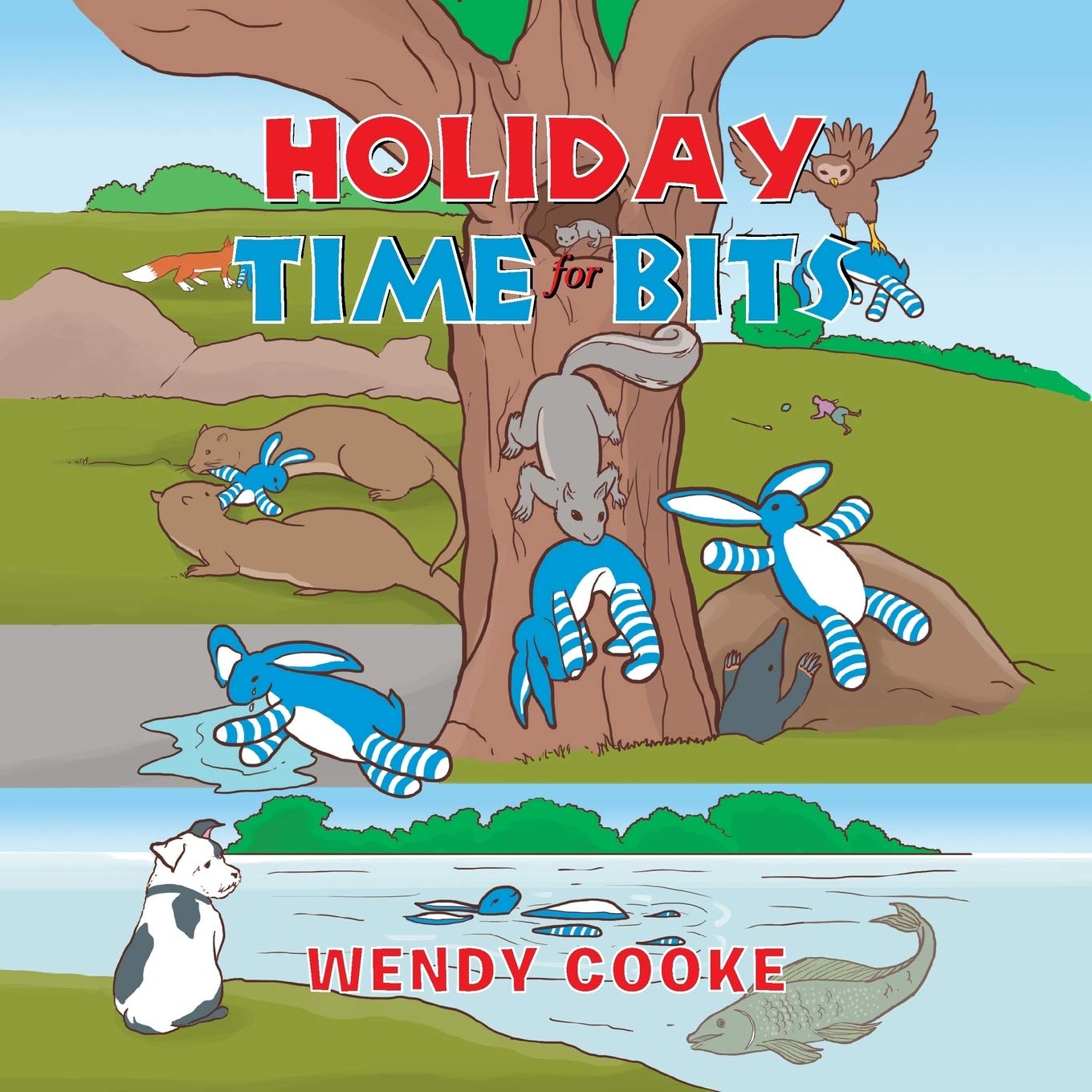Holiday Time for Bits: The Adventures of a Toy Rabbit Contemporary literature