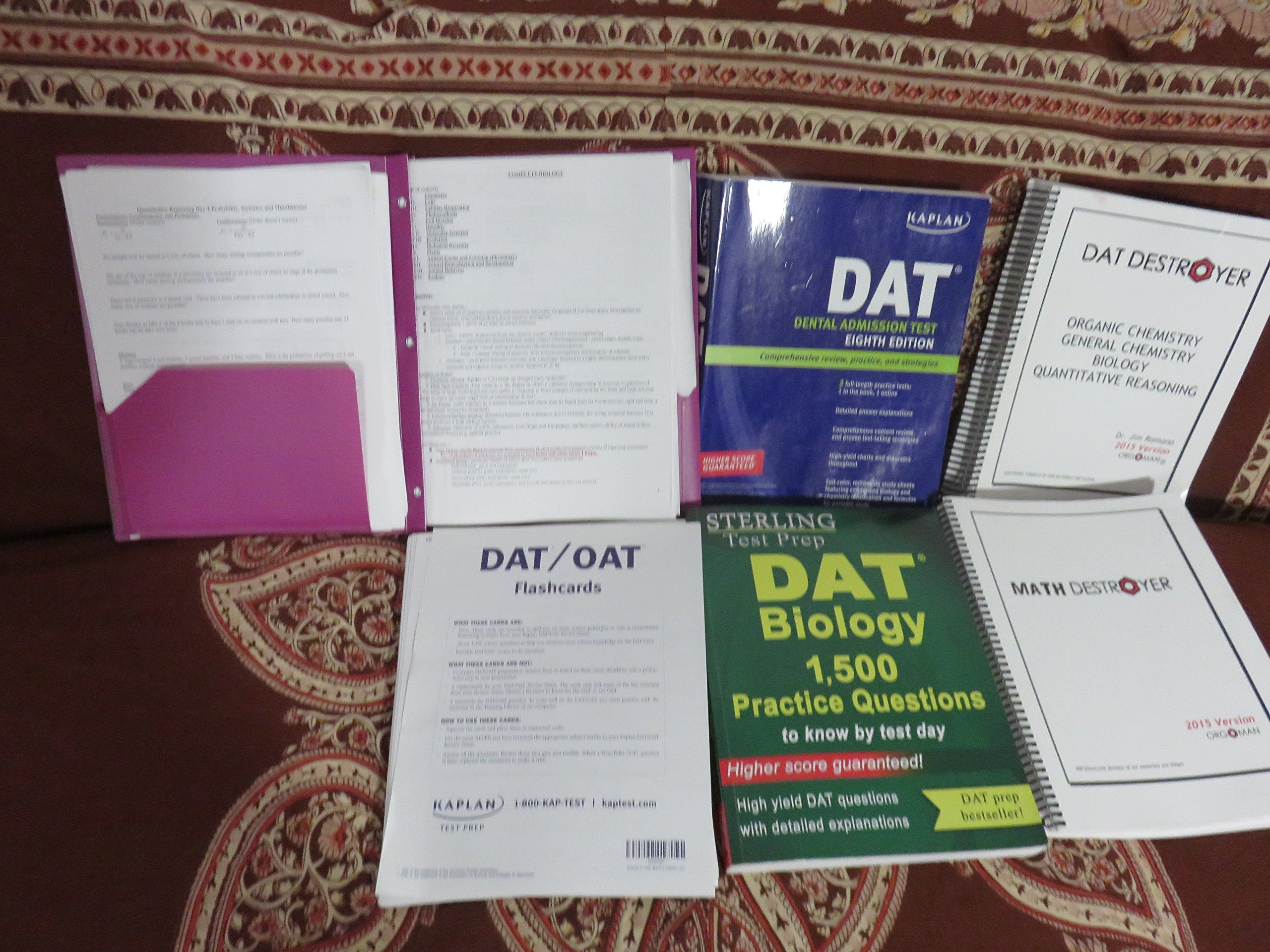 Sterling DAT Biology Practice Questions: High Yield DAT Biology Questions Learning & Reference