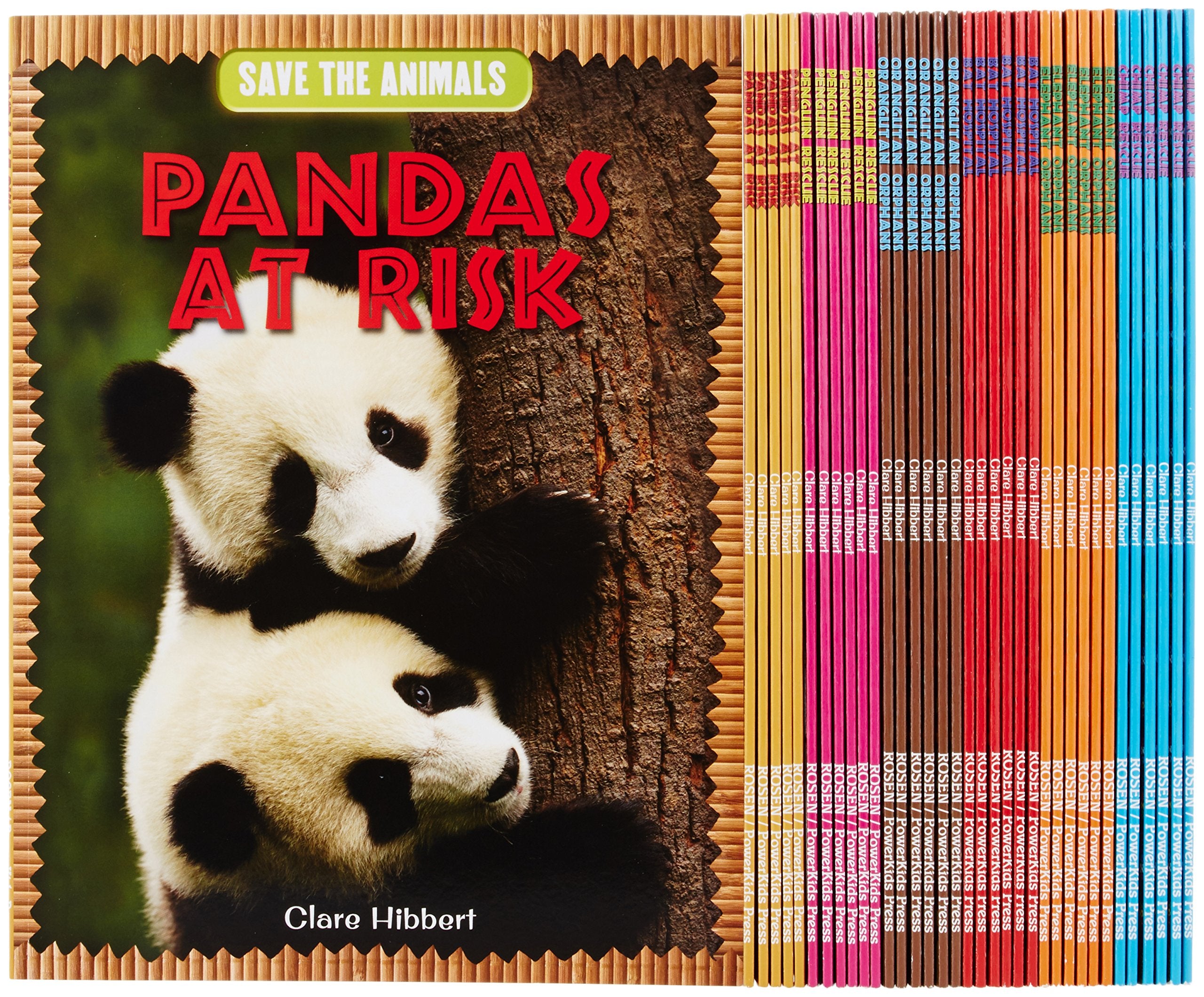 Save the Animals: Penguin Rescue / Orangutan Orphans / Pandas at Risk / Elephant Orphans / Chimp Rescue / Bat Hospital Non-fiction