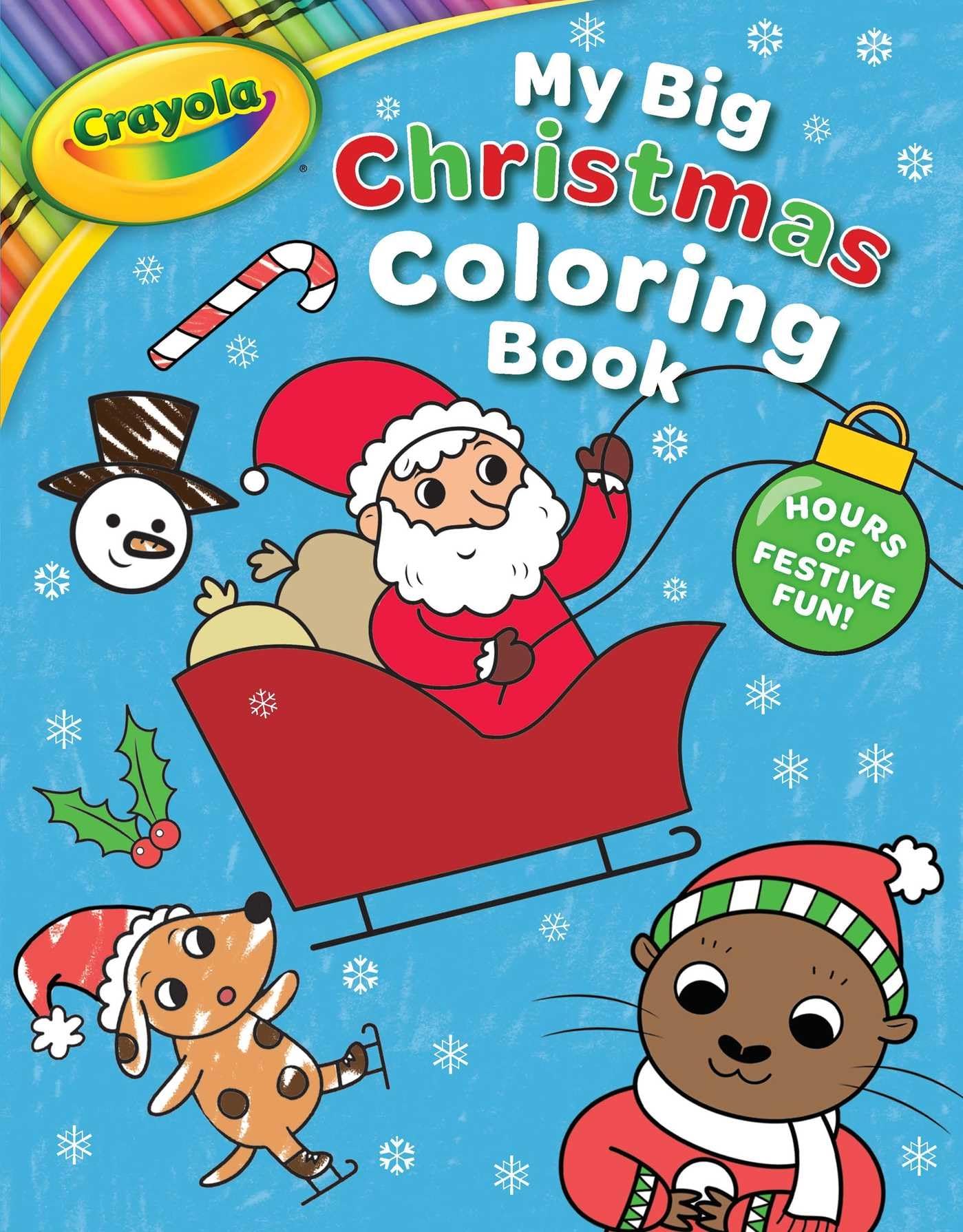 Crayola My Big Christmas Coloring Book (Crayola/BuzzPop, Band 8) Leisure & Fun