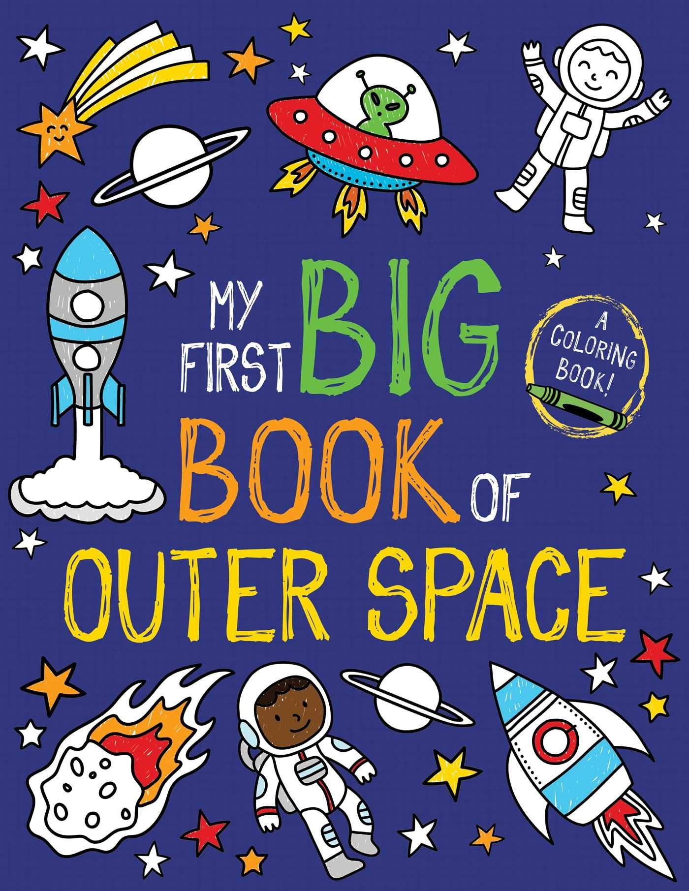 My First Big Book of Outer Space (My First Big Book of Coloring) Tiptoi & Games