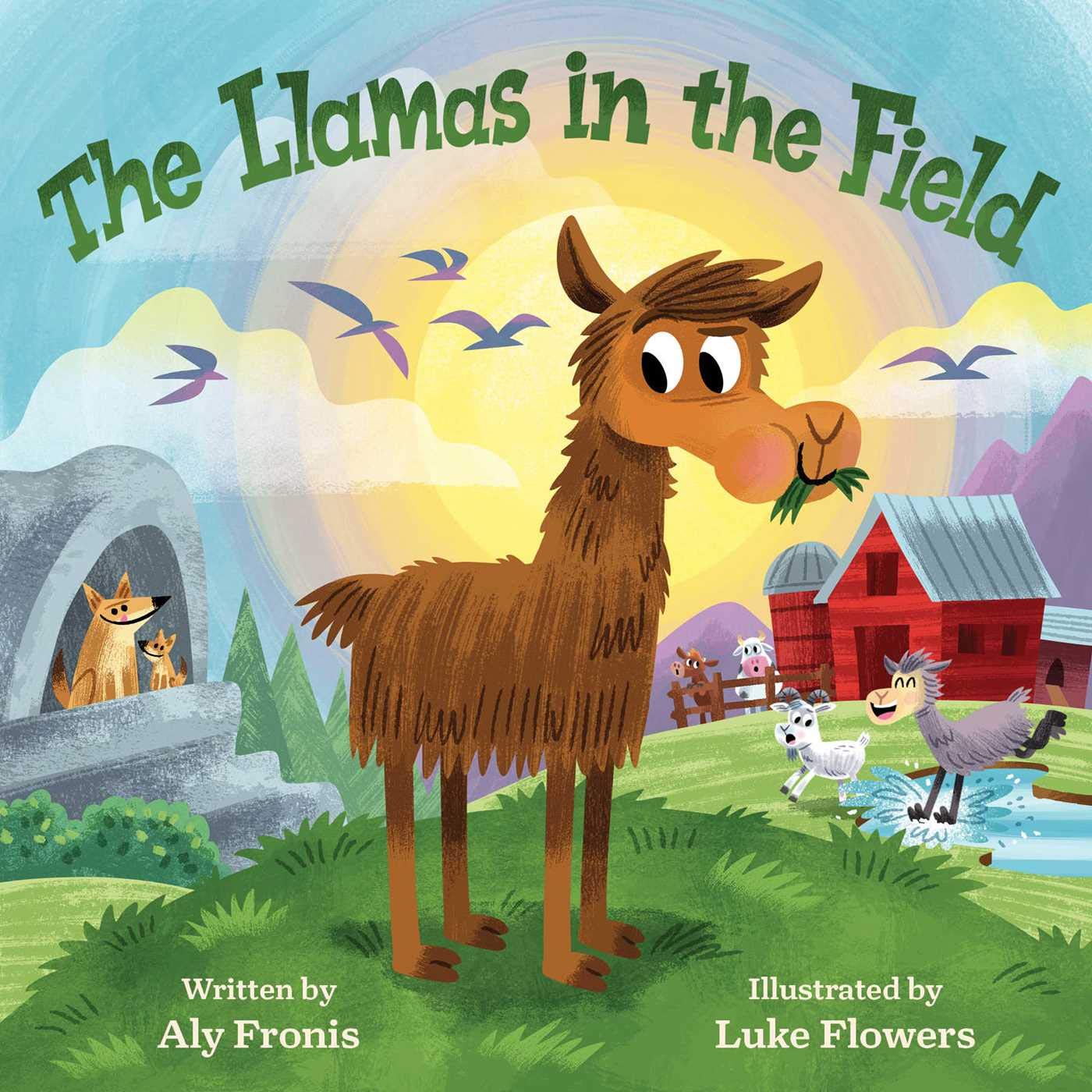 The Llamas in the Field book