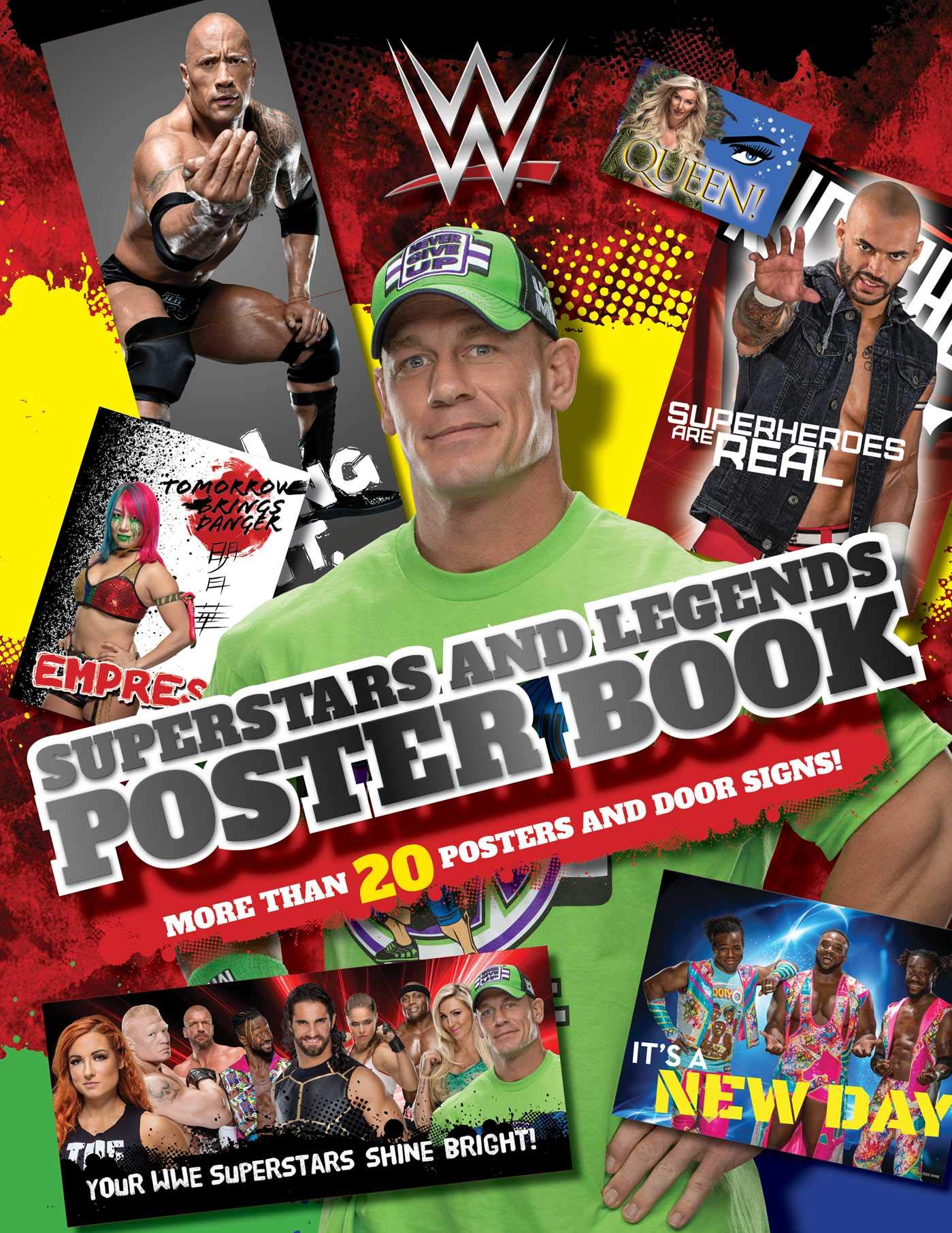 WWE Superstars and Legends Poster Book Leisure & Fun