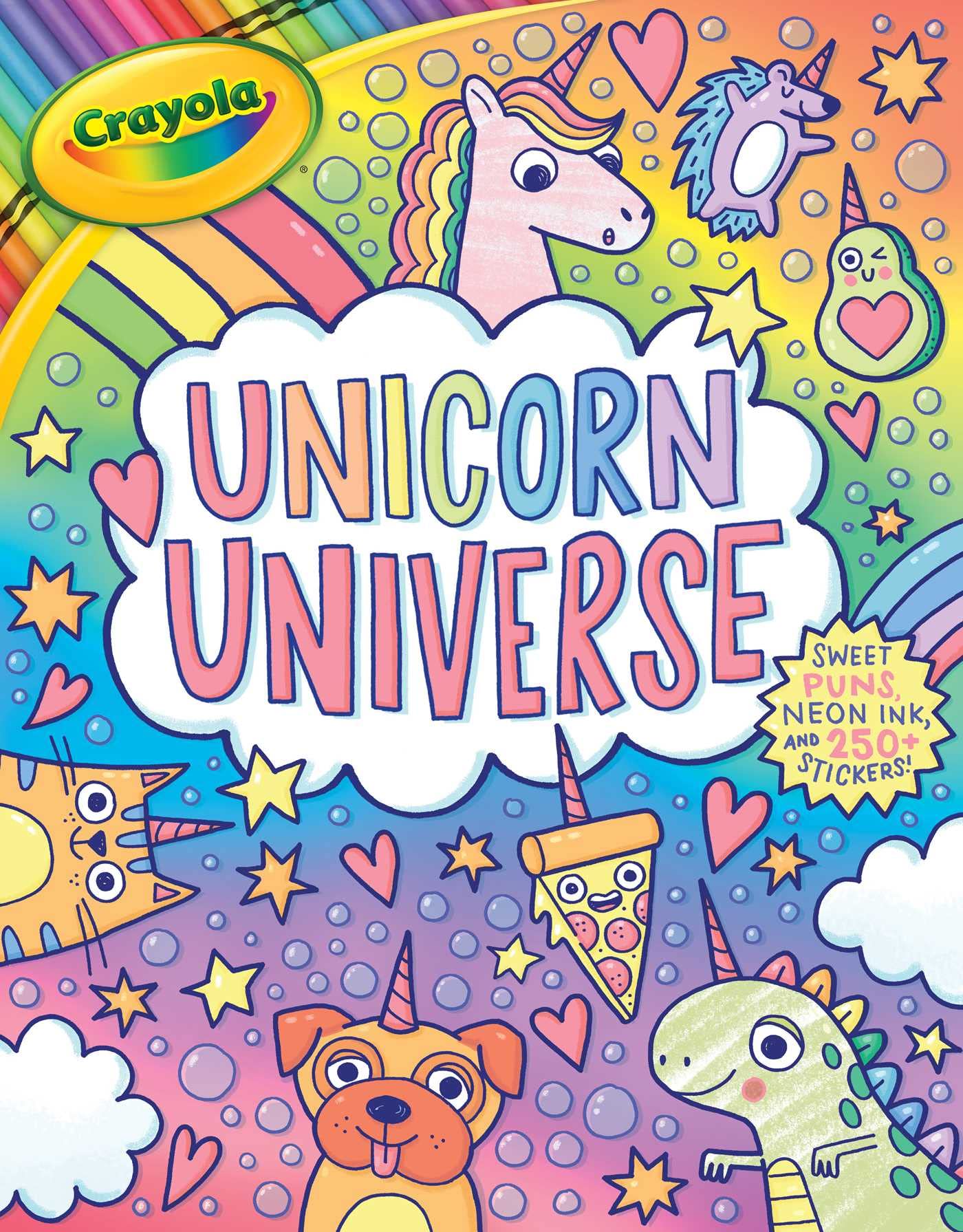 Crayola Unicorn Universe: A Uniquely Perfect & Positively Shiny Coloring and Activity Book With over 250 Stickers (Crayola/Buzzpop) Tiptoi & Games